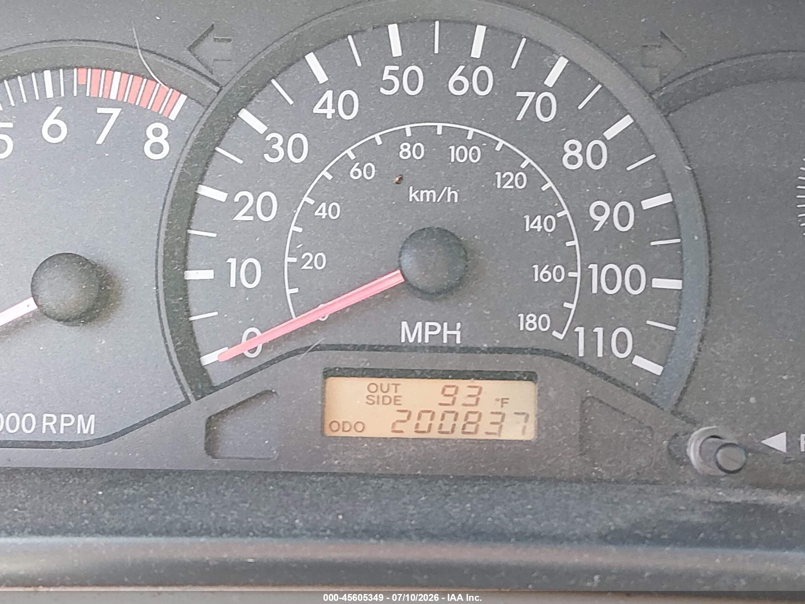 2005 Toyota Corolla Ce Tan vin: 2T1BR32E15C384070