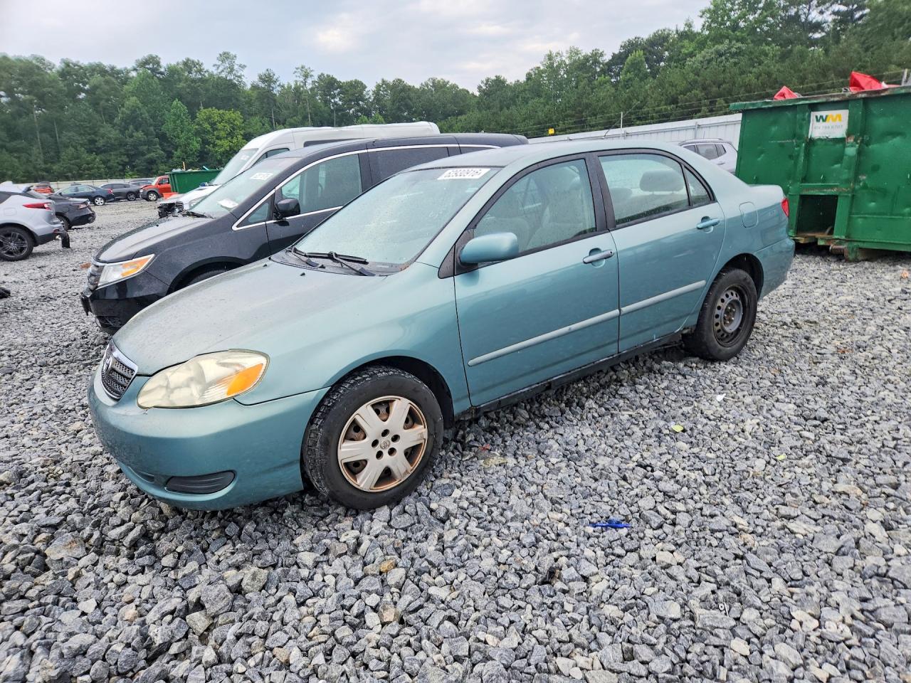 2005 Toyota Corolla Le Green vin: 2T1BR32E15C397272