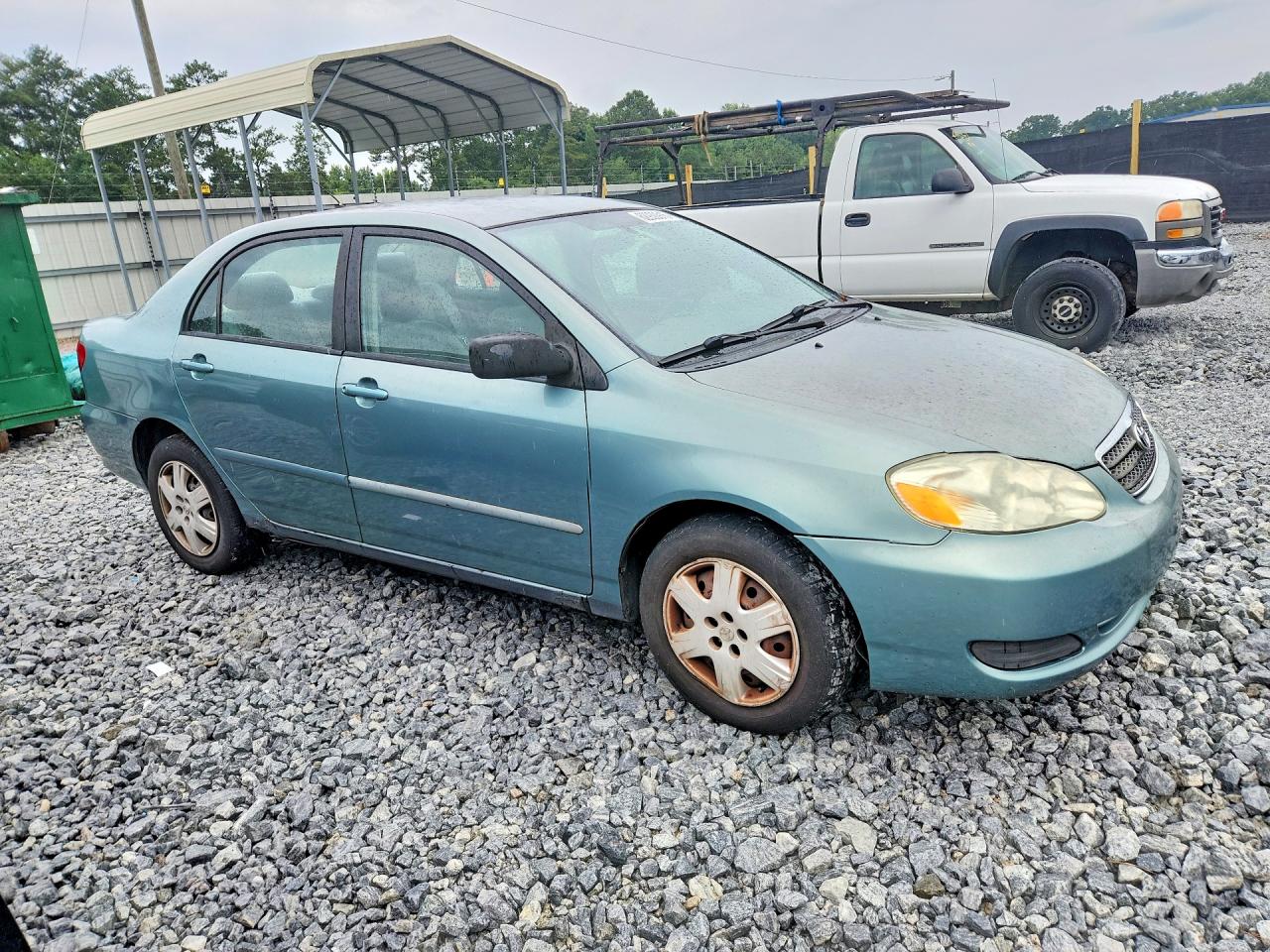 2005 Toyota Corolla Le Green vin: 2T1BR32E15C397272