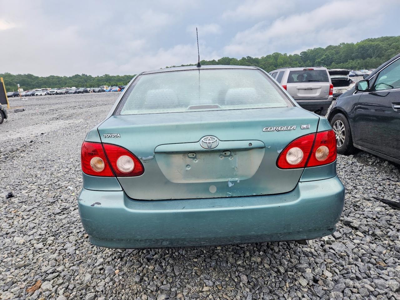 2005 Toyota Corolla Le Green vin: 2T1BR32E15C397272