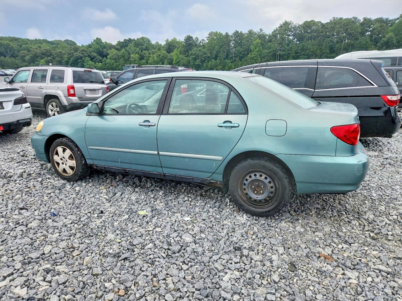 2005 Toyota Corolla Le Green vin: 2T1BR32E15C397272