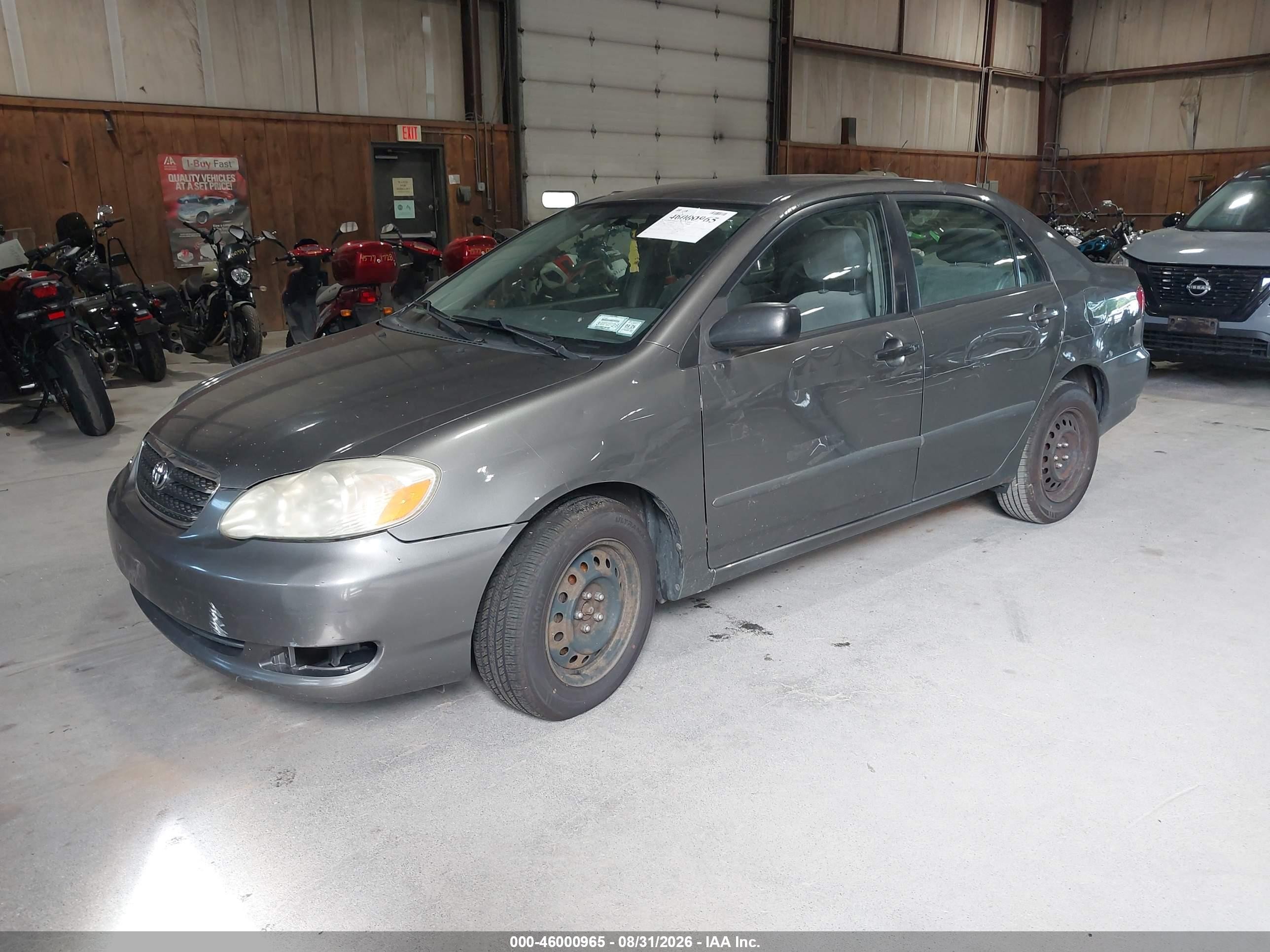 2005 Toyota Corolla Le Gray vin: 2T1BR32E15C397594