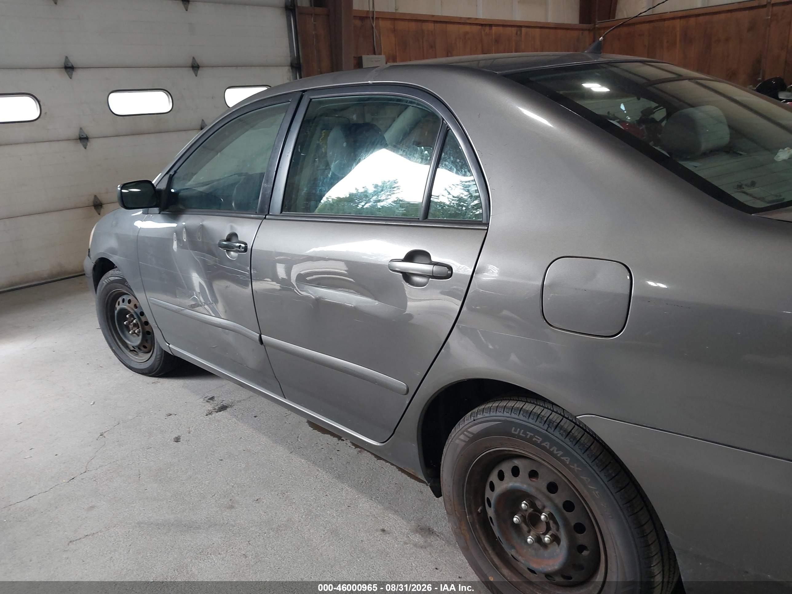 2005 Toyota Corolla Le Gray vin: 2T1BR32E15C397594