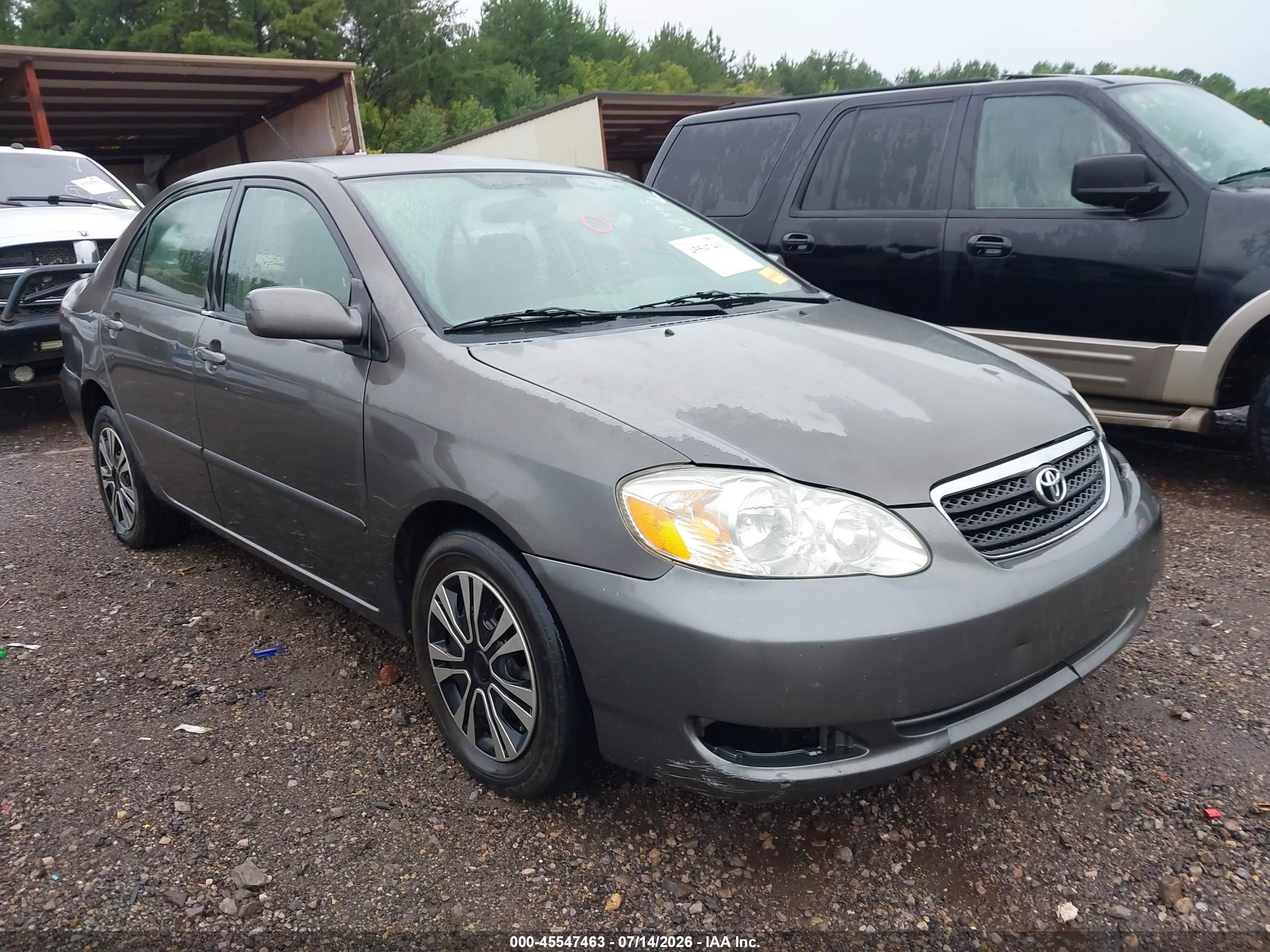 2005 Toyota Corolla Le Gray vin: 2T1BR32E15C415947