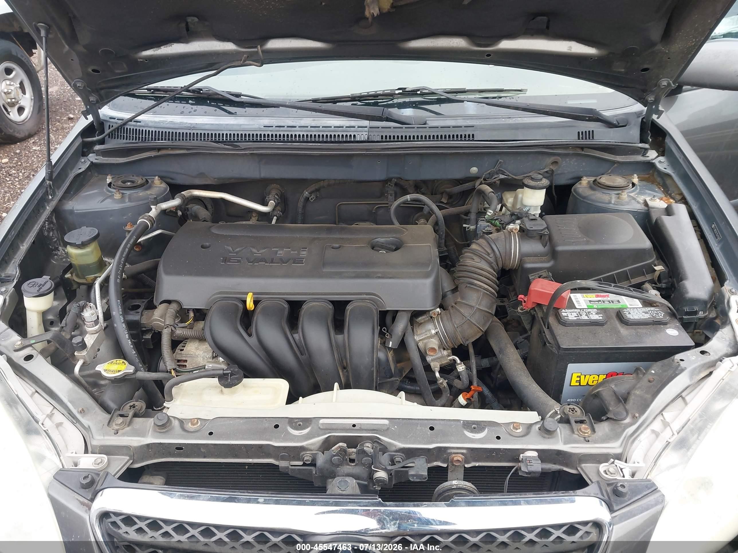 2005 Toyota Corolla Le Gray vin: 2T1BR32E15C415947