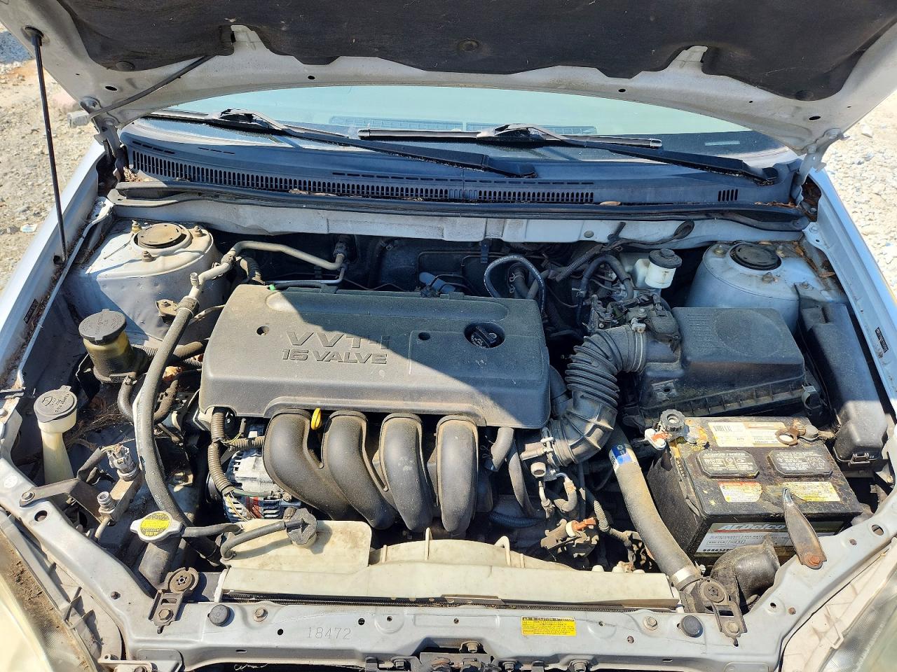 2005 Toyota Corolla Le Silver vin: 2T1BR32E15C428911