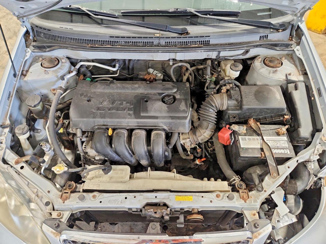 2005 Toyota Corolla S Silver vin: 2T1BR32E15C462802