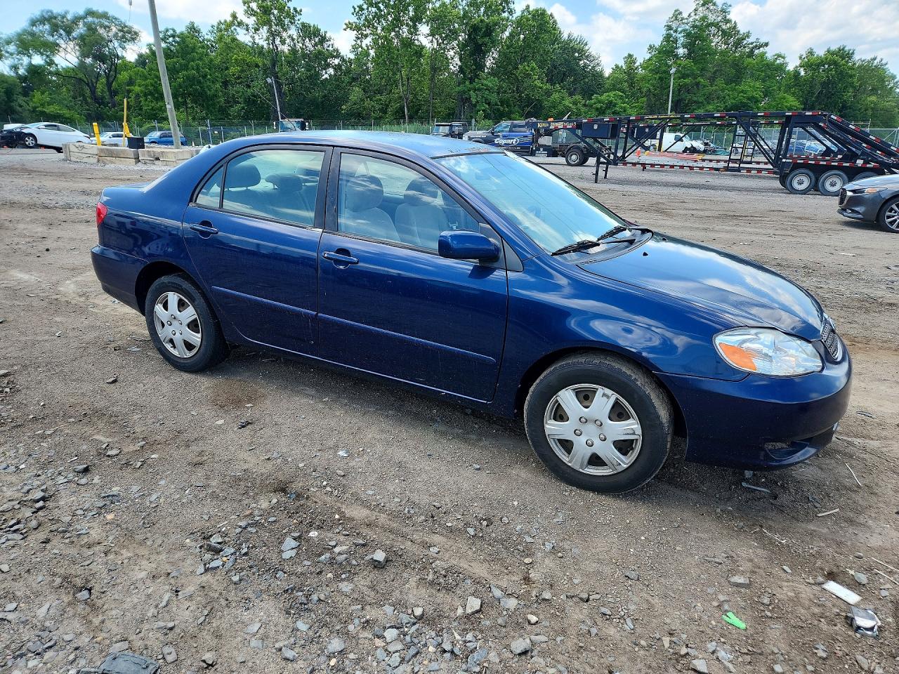 2005 Toyota Corolla Le Blue vin: 2T1BR32E15C492253