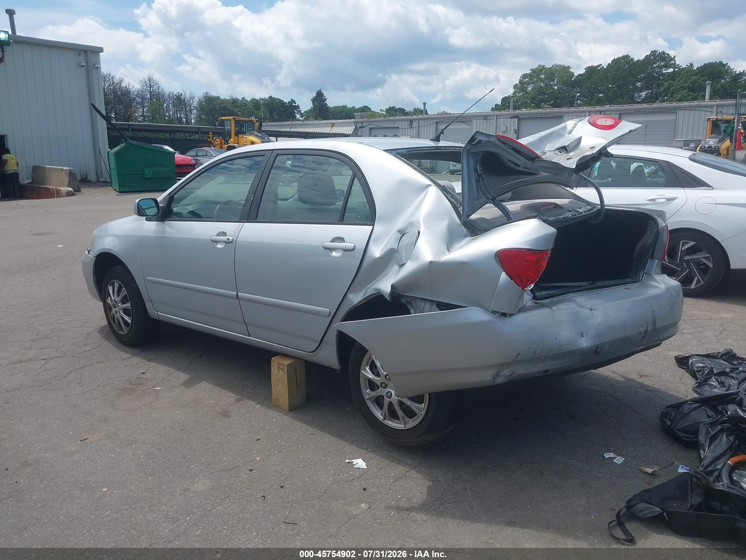 2006 Toyota Corolla Le Серебряный vin: 2T1BR32E16C588238