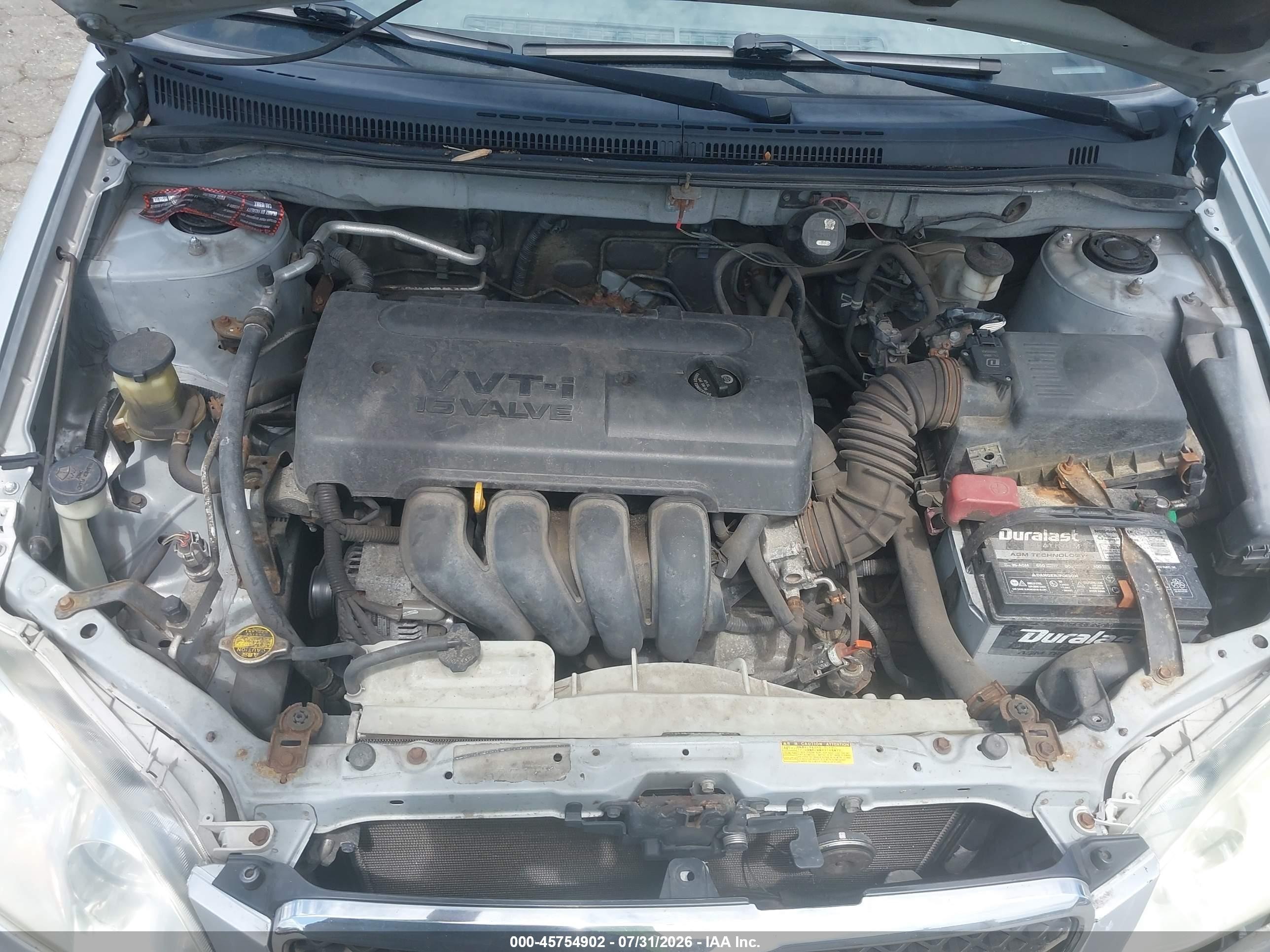 2006 Toyota Corolla Le Серебряный vin: 2T1BR32E16C588238