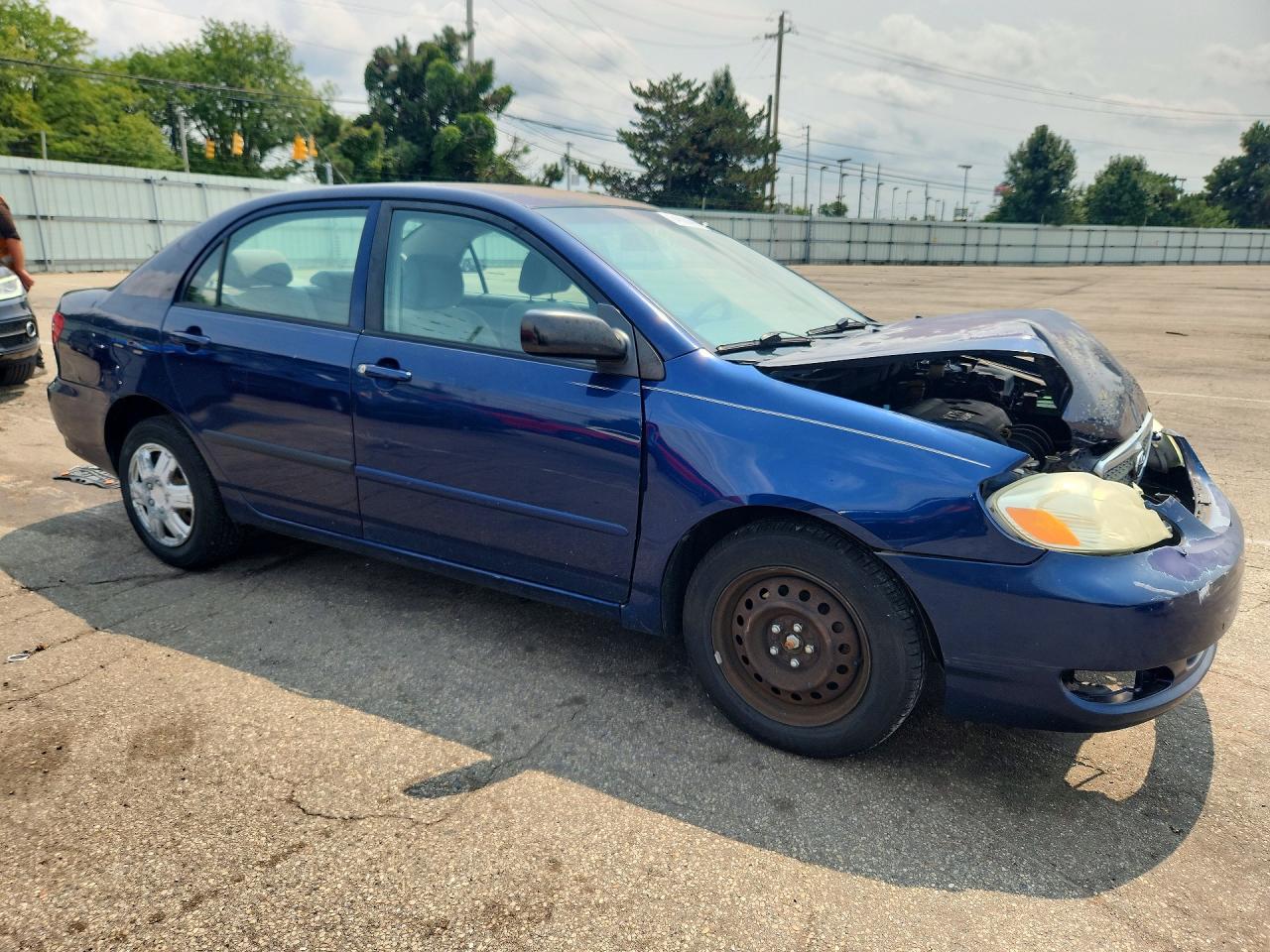 2006 Toyota Corolla Ce Blue vin: 2T1BR32E16C588319