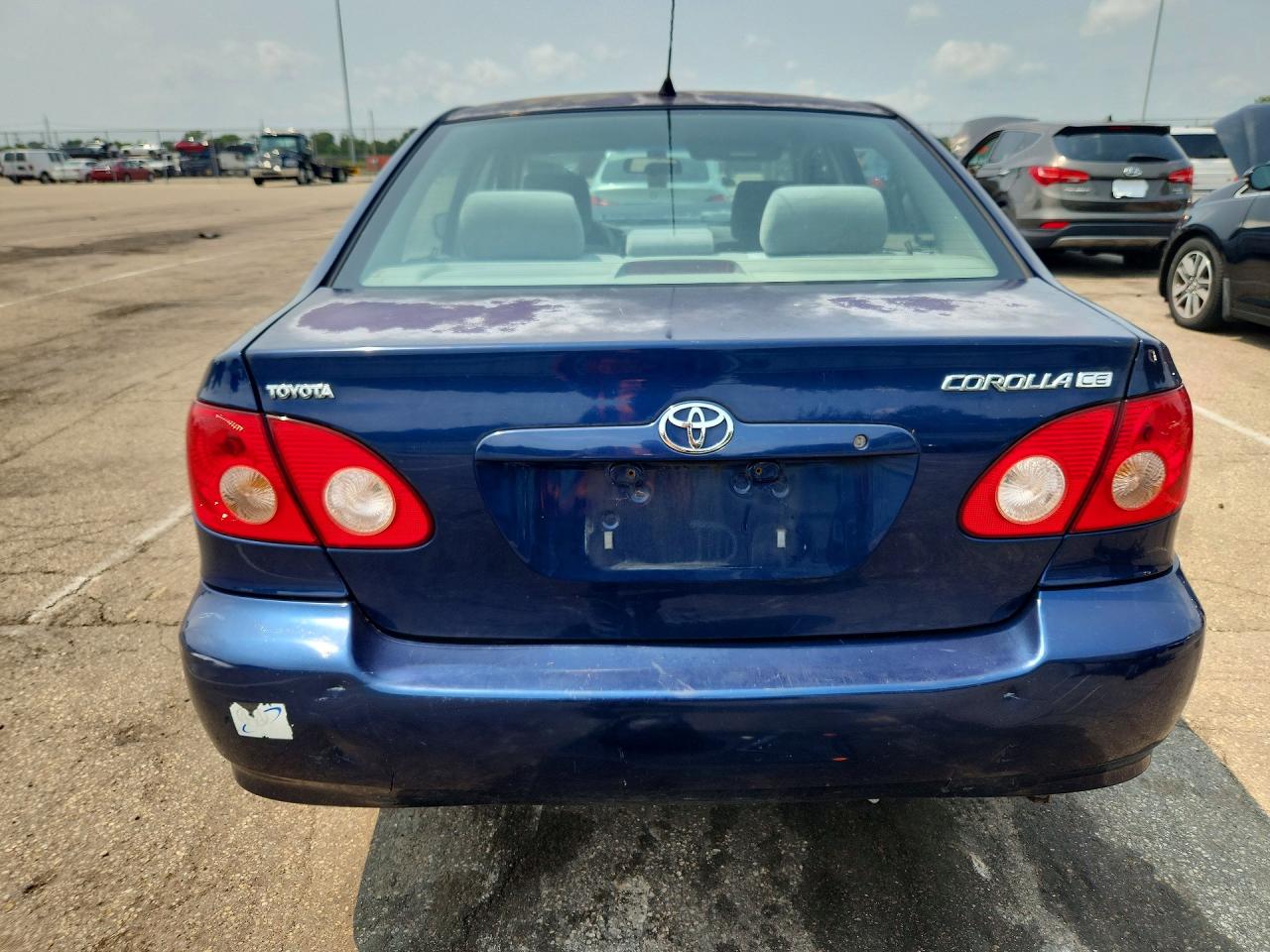 2006 Toyota Corolla Ce Blue vin: 2T1BR32E16C588319