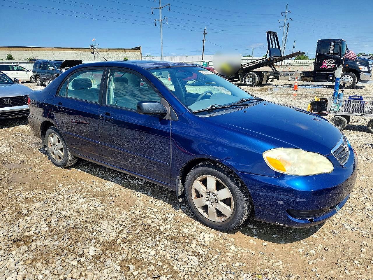 2006 Toyota Corolla Le Blue vin: 2T1BR32E16C595352