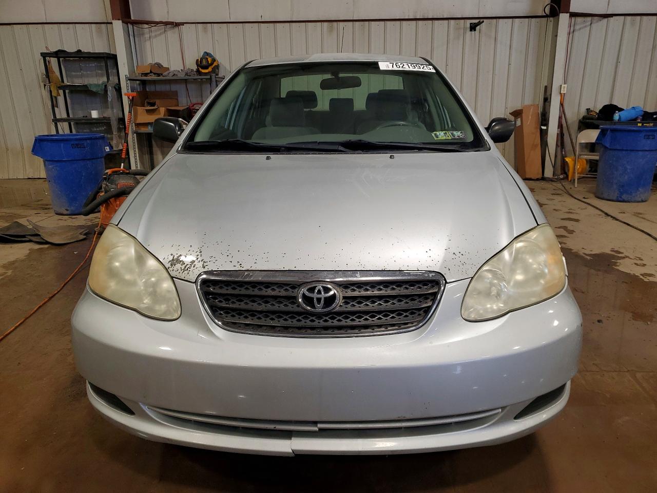 2006 Toyota Corolla Ce Silver vin: 2T1BR32E16C602249