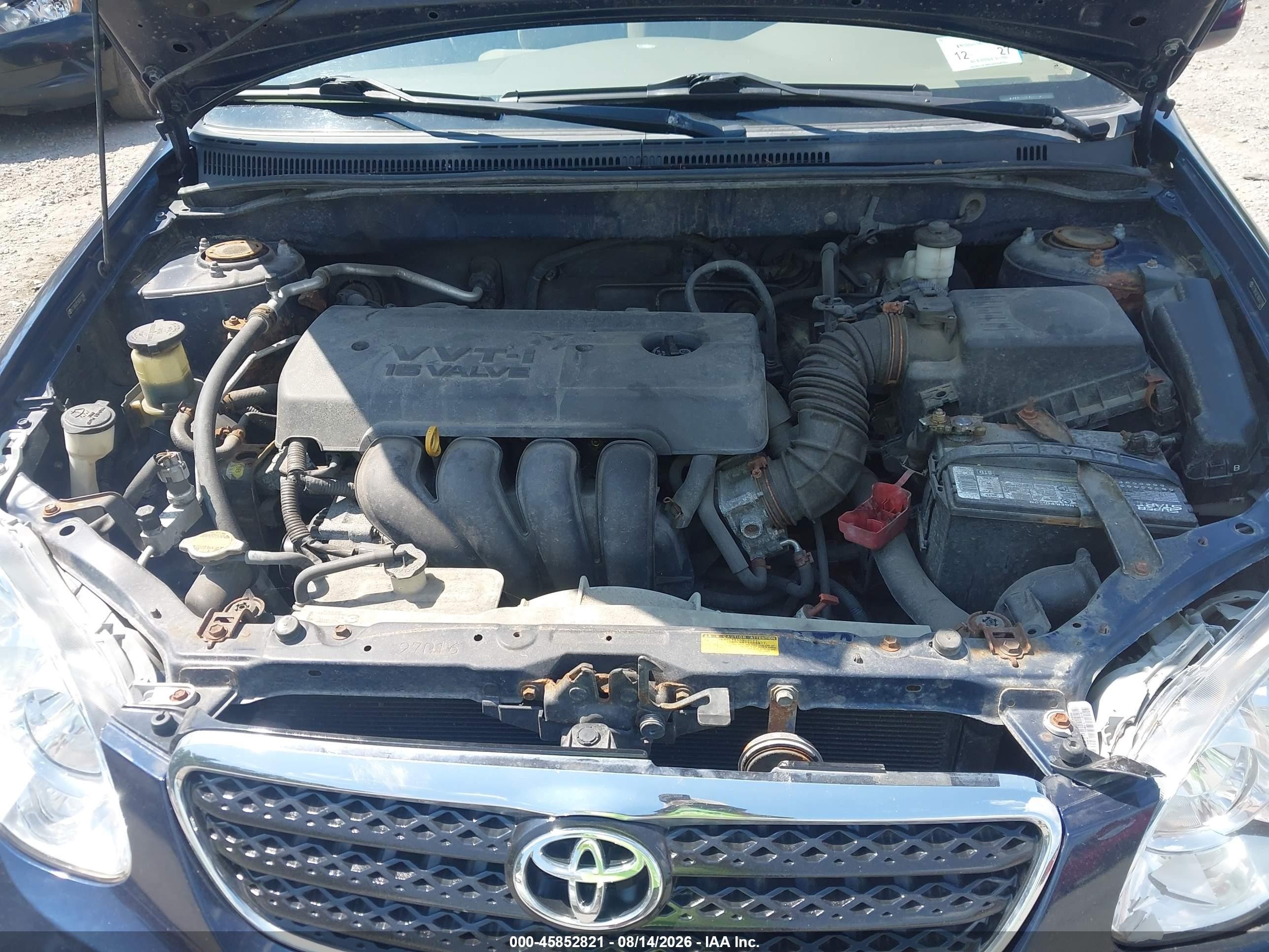2006 Toyota Corolla Le Синий vin: 2T1BR32E16C617799