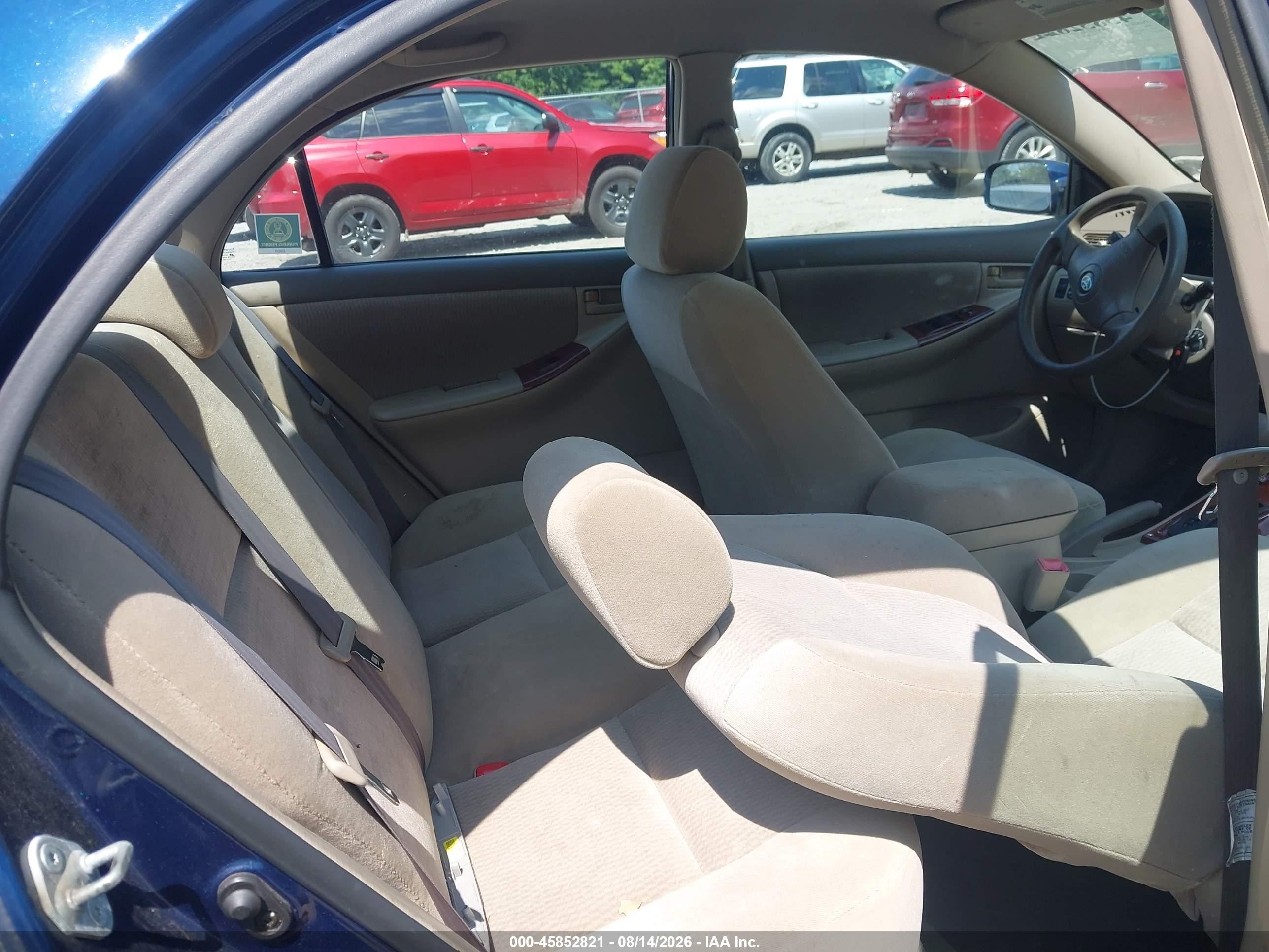 2006 Toyota Corolla Le Синий vin: 2T1BR32E16C617799