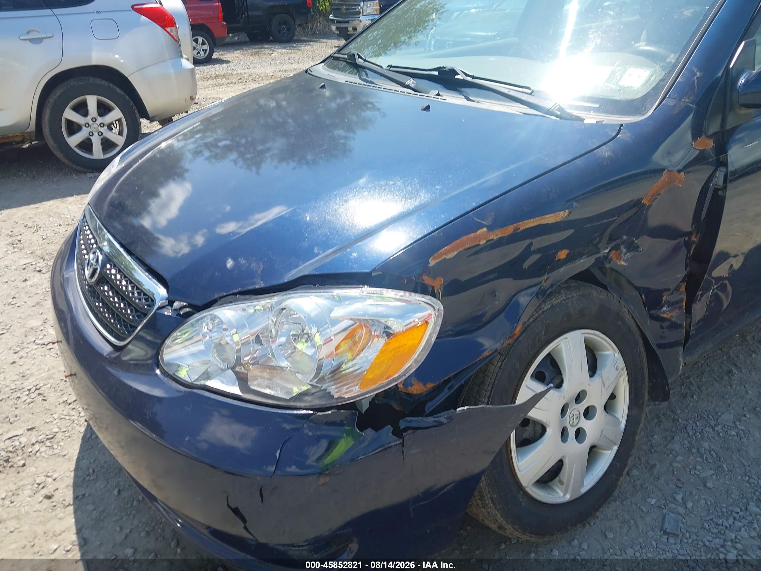 2006 Toyota Corolla Le Синий vin: 2T1BR32E16C617799