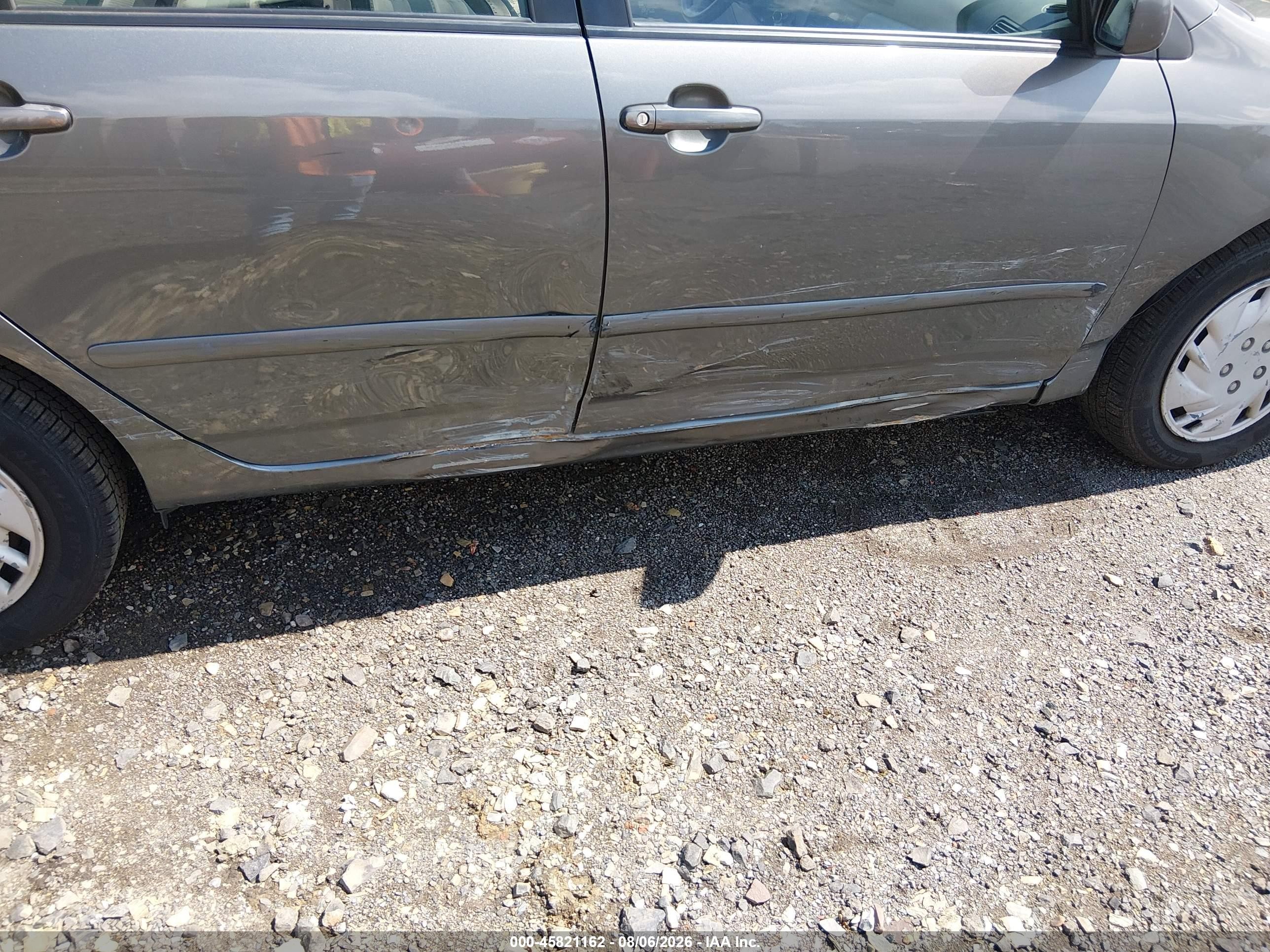 2006 Toyota Corolla Le Gray vin: 2T1BR32E16C644629
