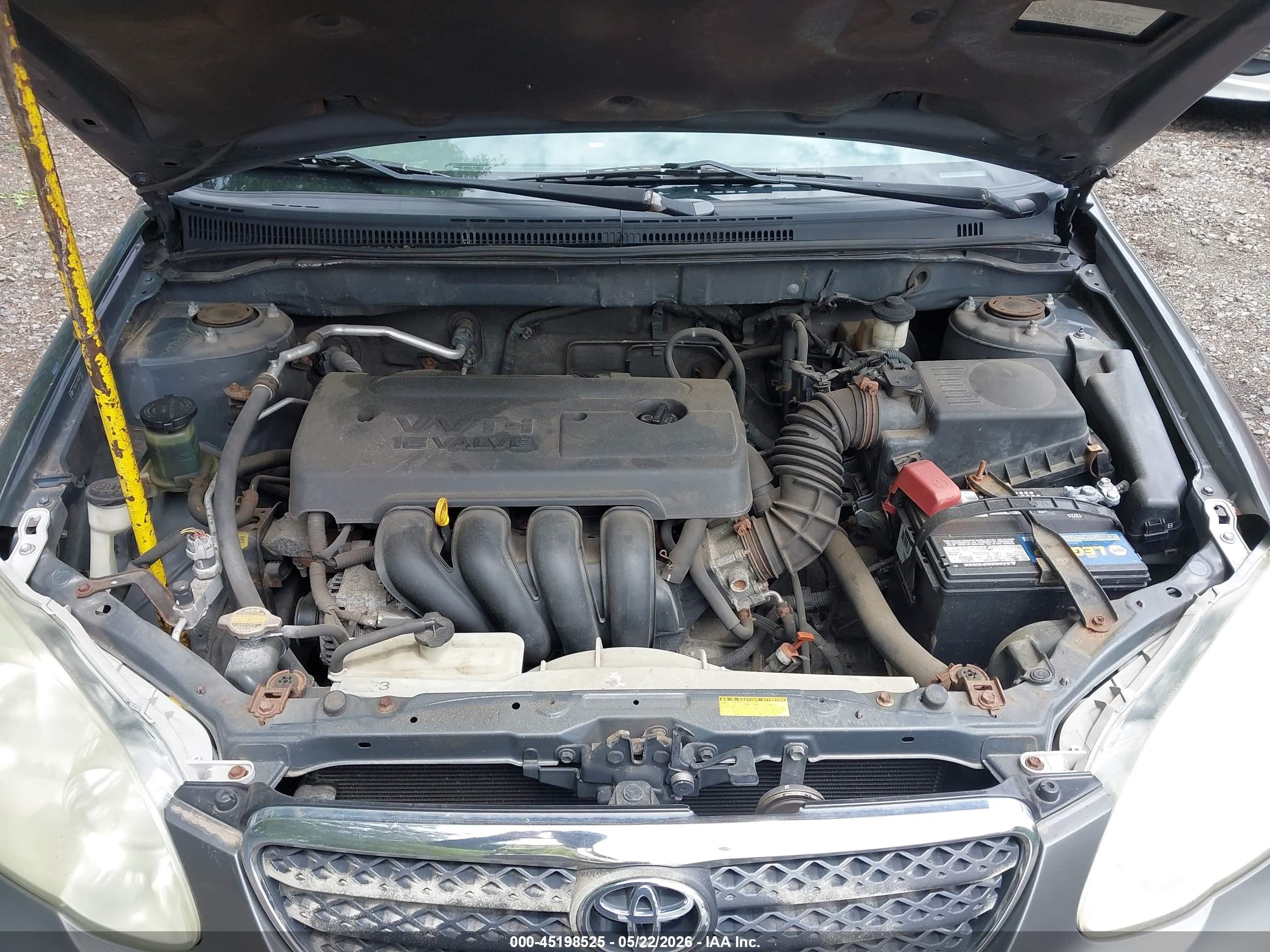2006 Toyota Corolla Le Серый vin: 2T1BR32E16C672477