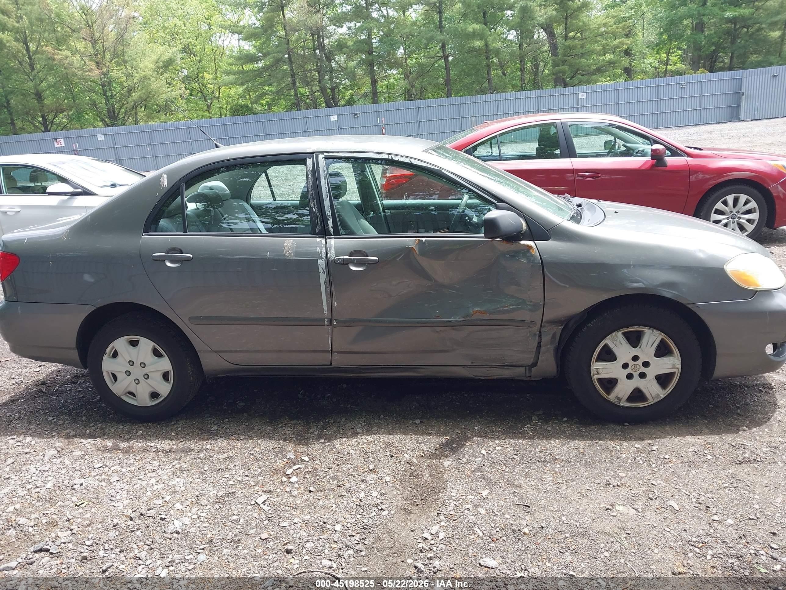 2006 Toyota Corolla Le Серый vin: 2T1BR32E16C672477