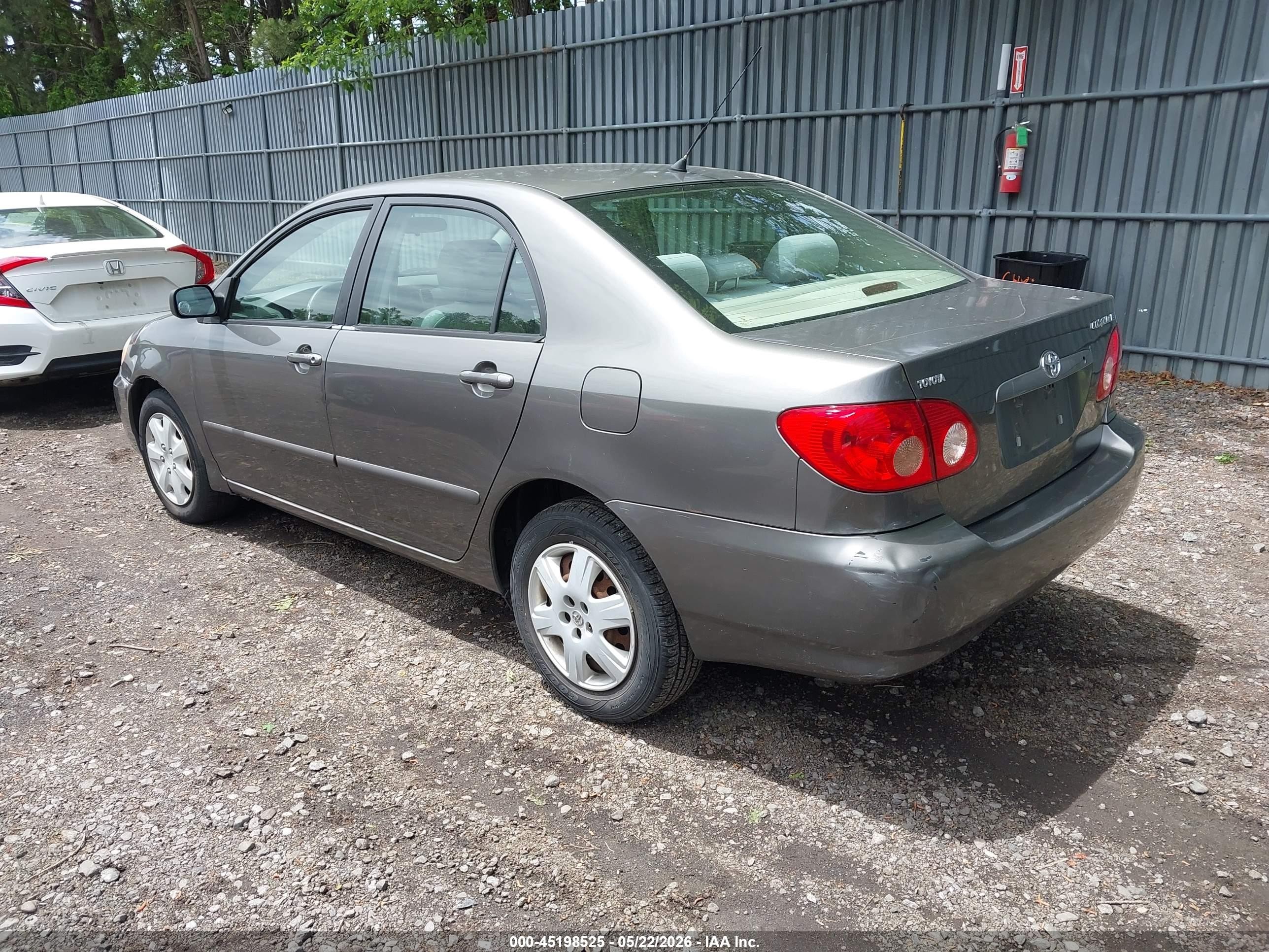 2006 Toyota Corolla Le Серый vin: 2T1BR32E16C672477
