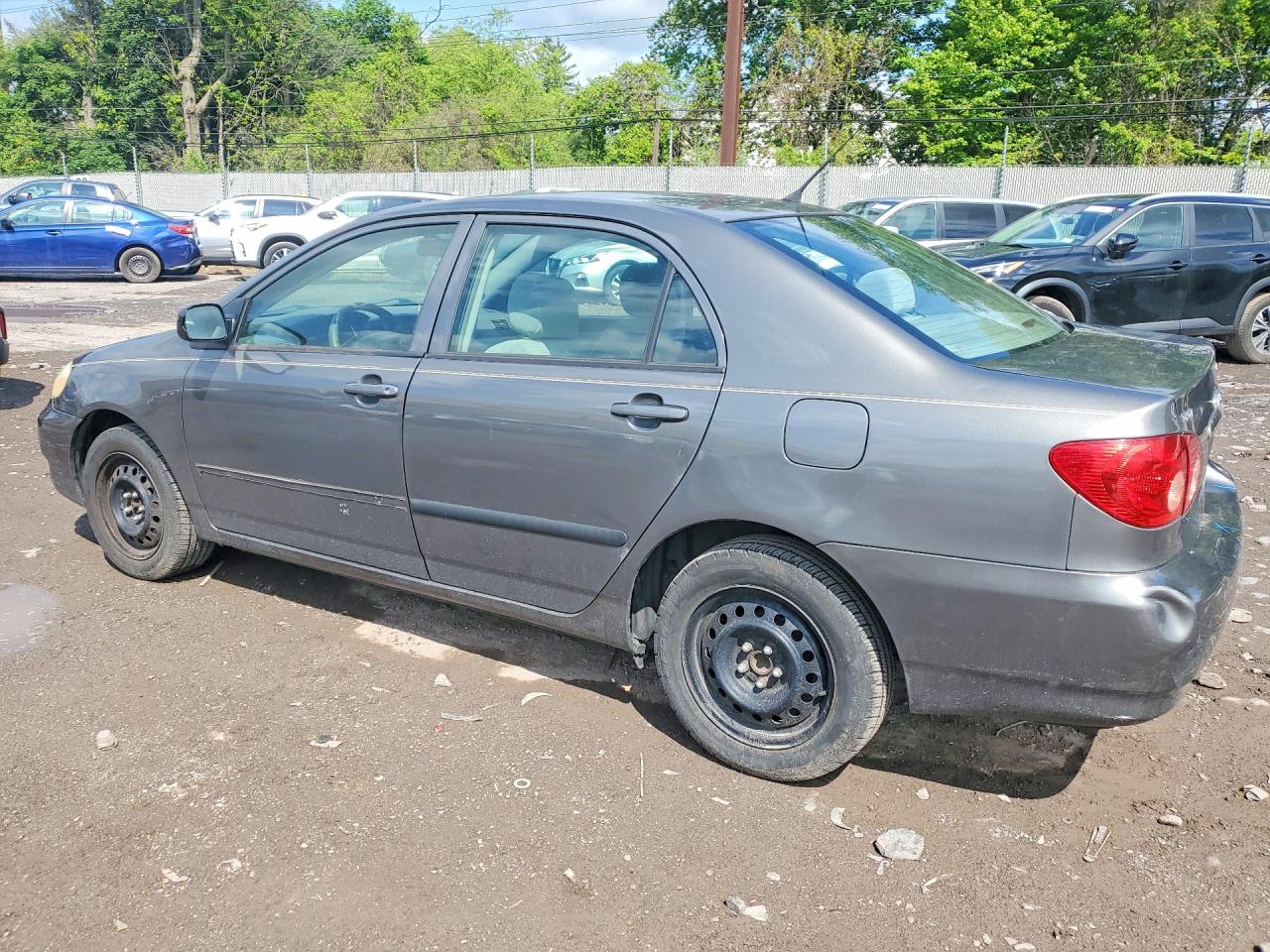 2006 Toyota Corolla Ce Серый vin: 2T1BR32E16C678263