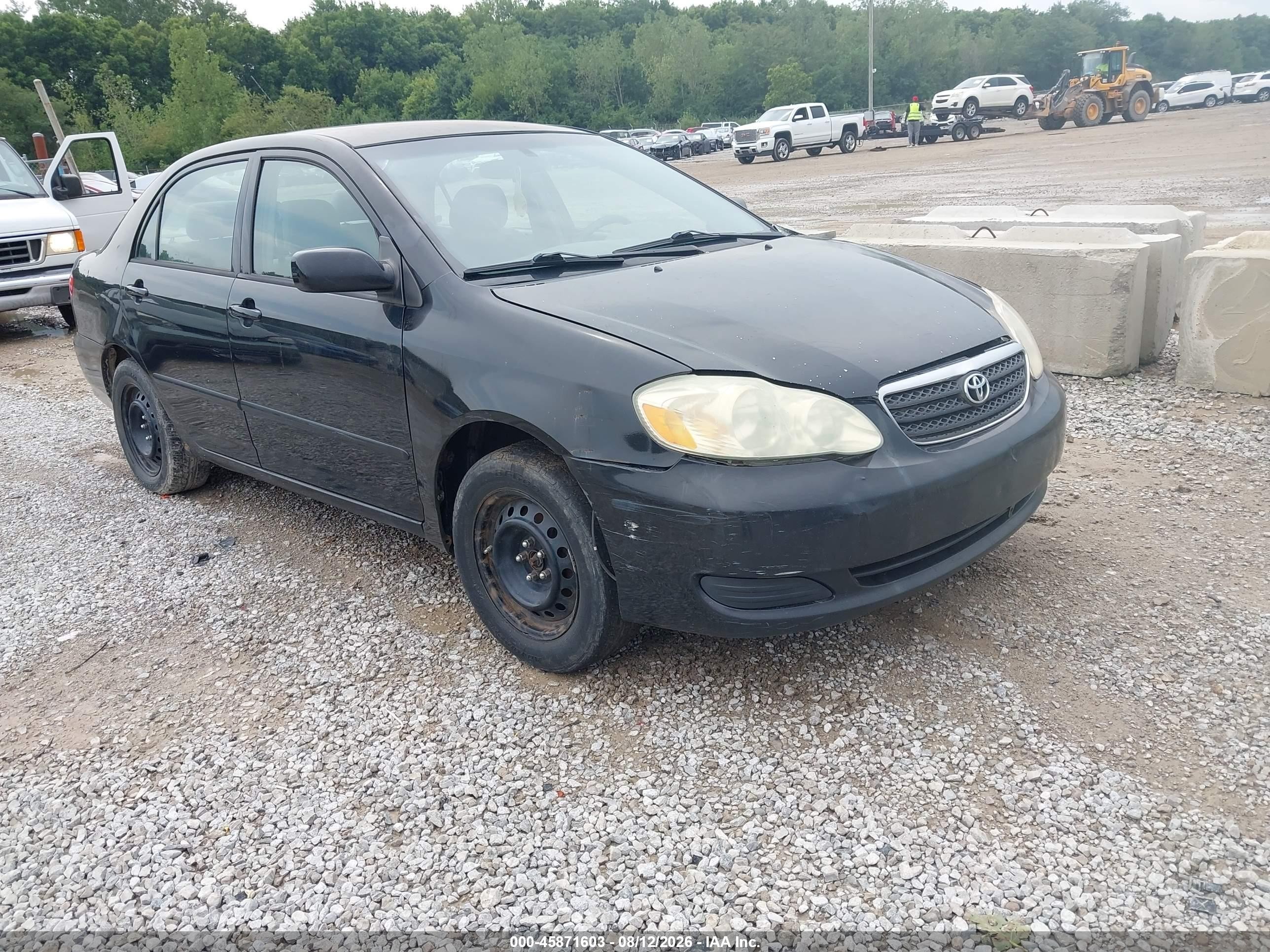 2006 Toyota Corolla Le Black vin: 2T1BR32E16C686704