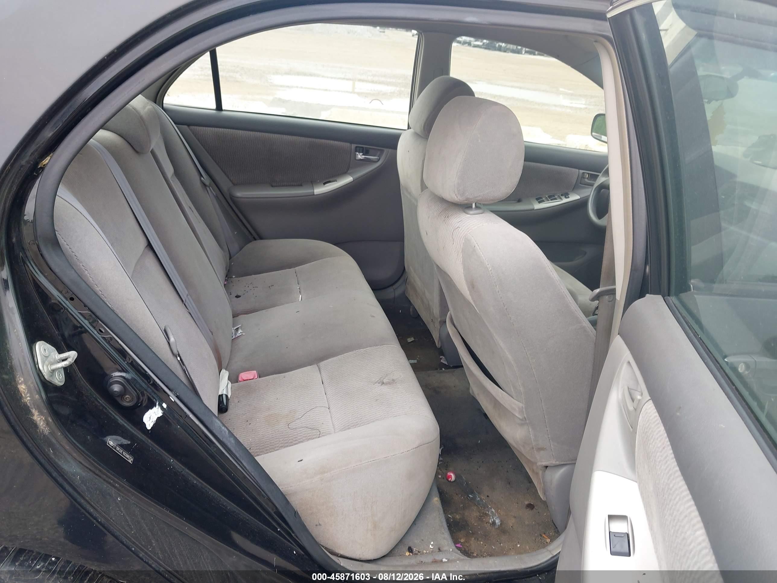 2006 Toyota Corolla Le Black vin: 2T1BR32E16C686704