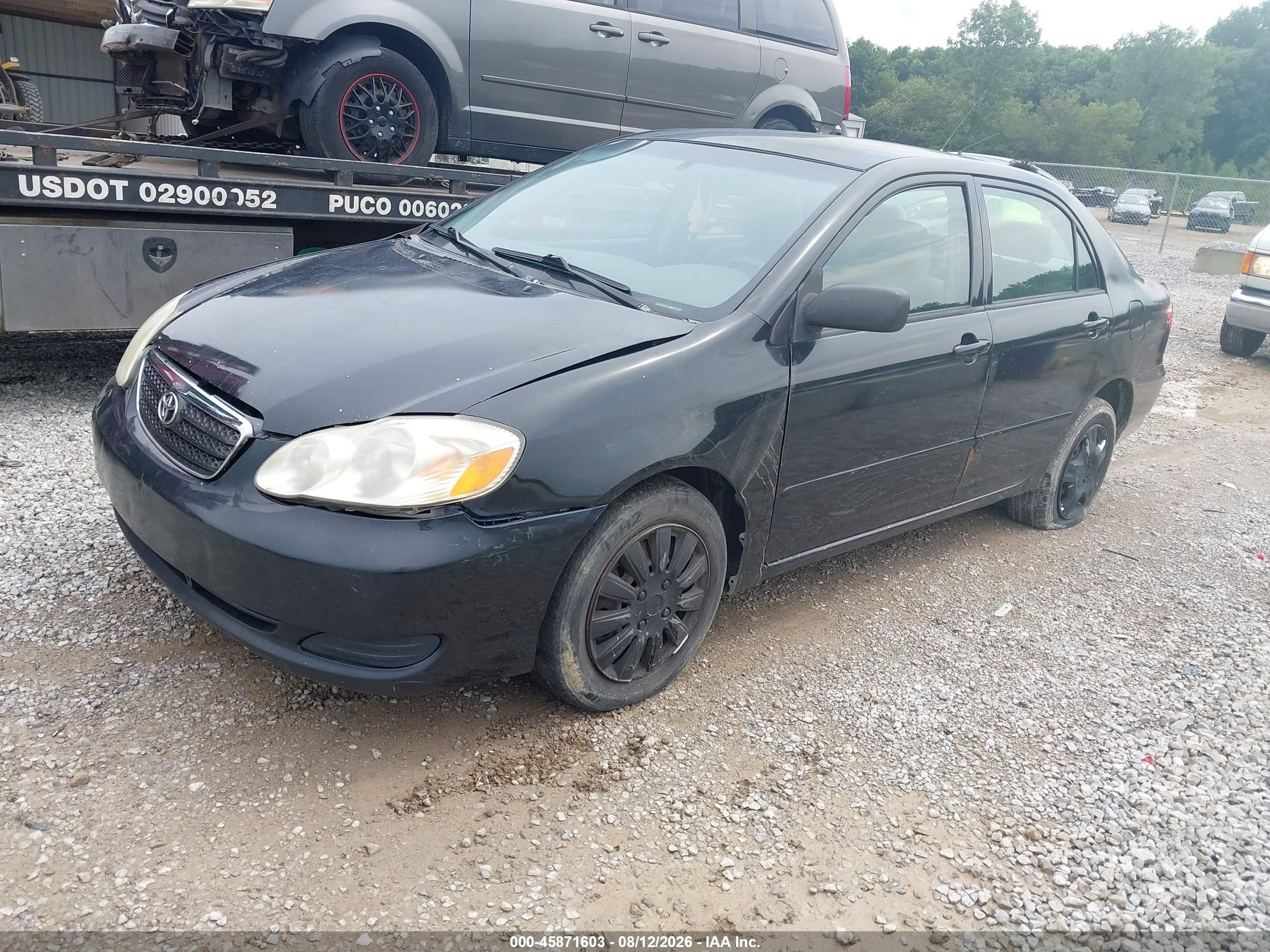 2006 Toyota Corolla Le Black vin: 2T1BR32E16C686704
