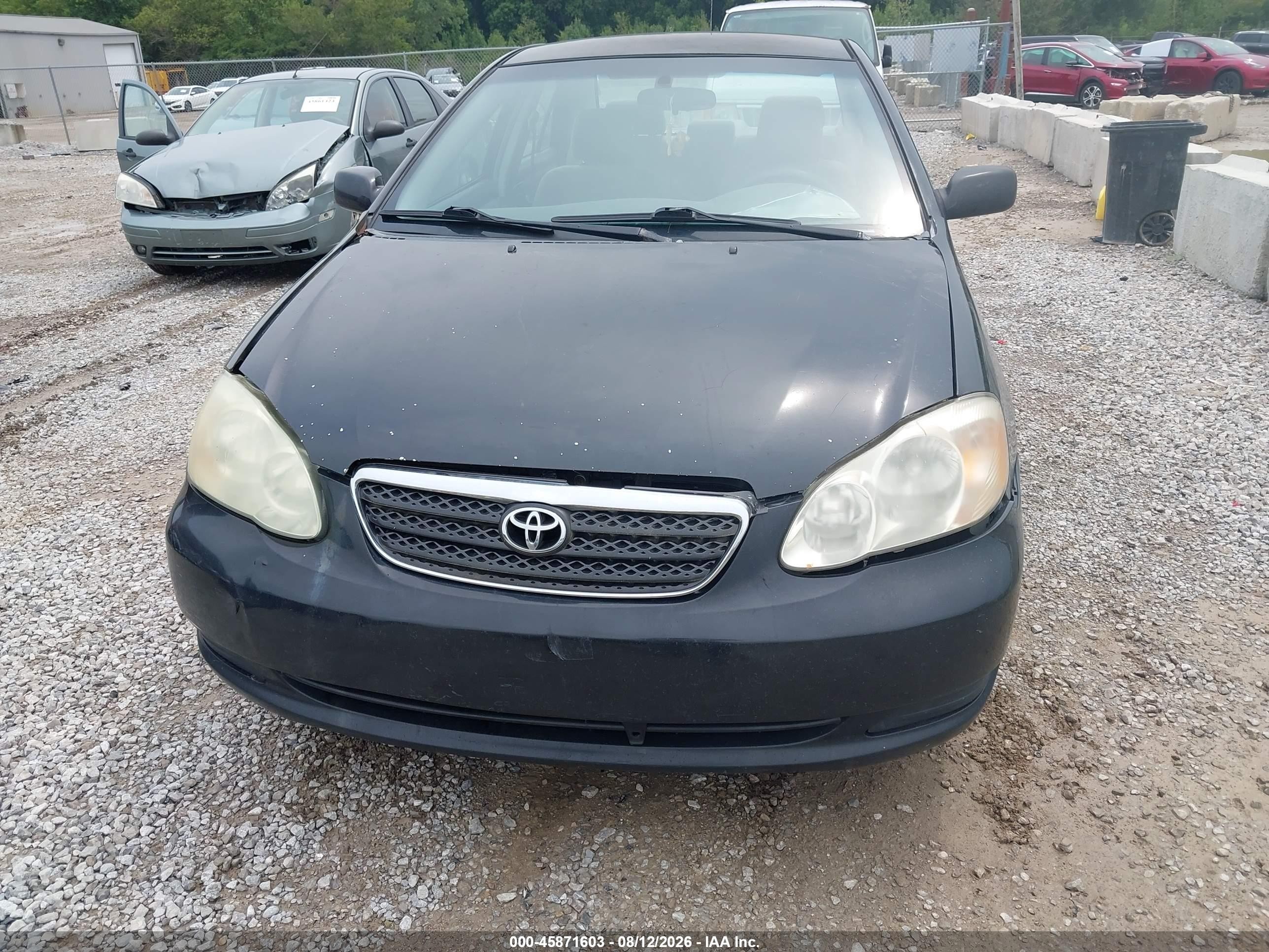 2006 Toyota Corolla Le Black vin: 2T1BR32E16C686704