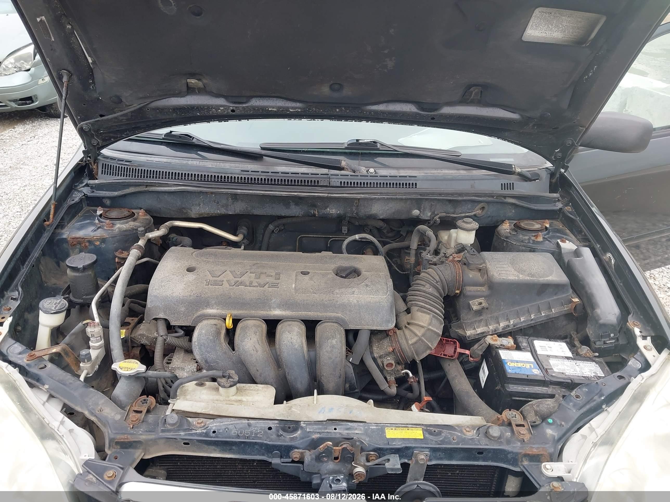 2006 Toyota Corolla Le Black vin: 2T1BR32E16C686704