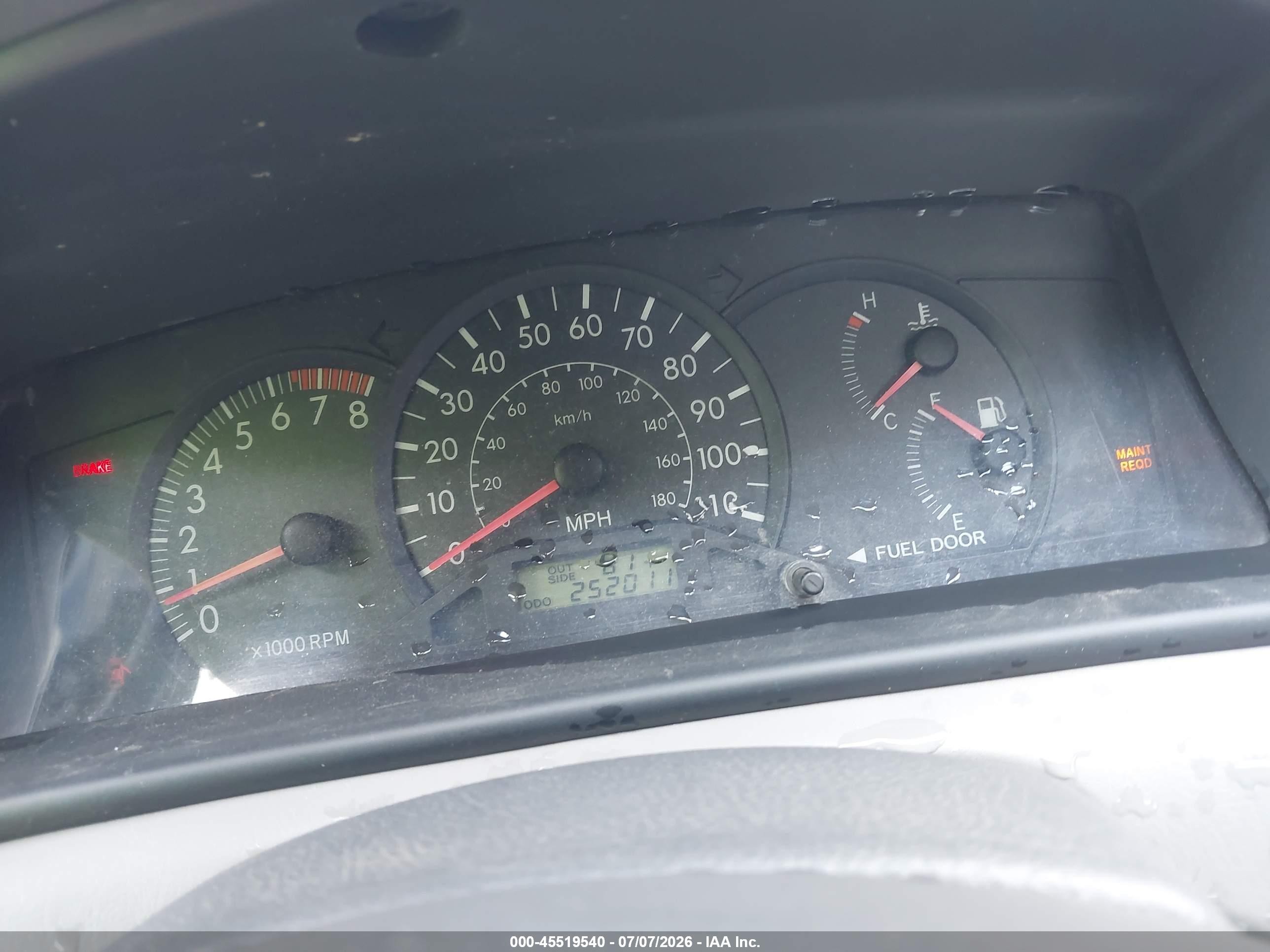 2006 Toyota Corolla Ce Blue vin: 2T1BR32E16C692244