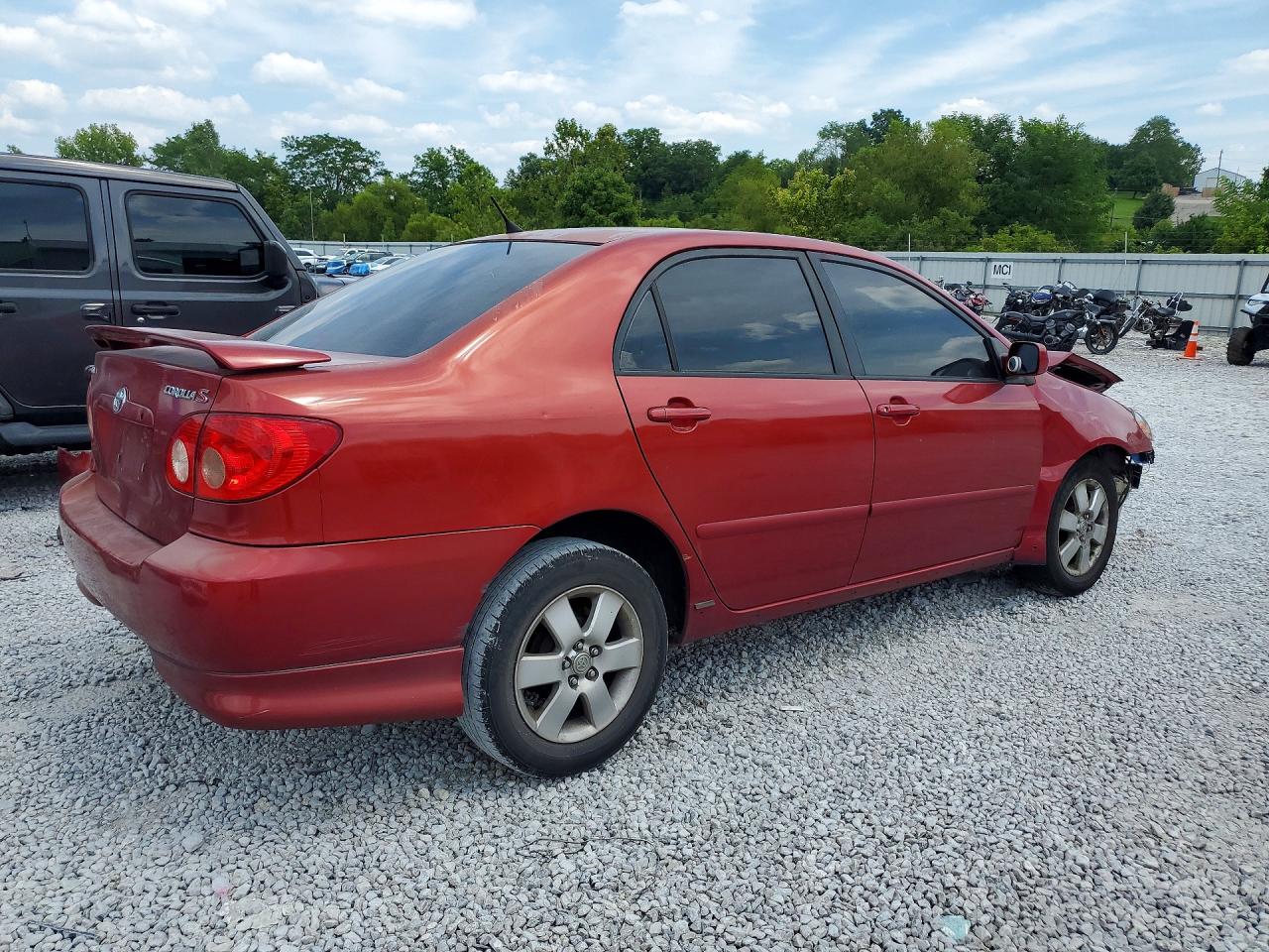 2006 Toyota Corolla S Red vin: 2T1BR32E16C701265