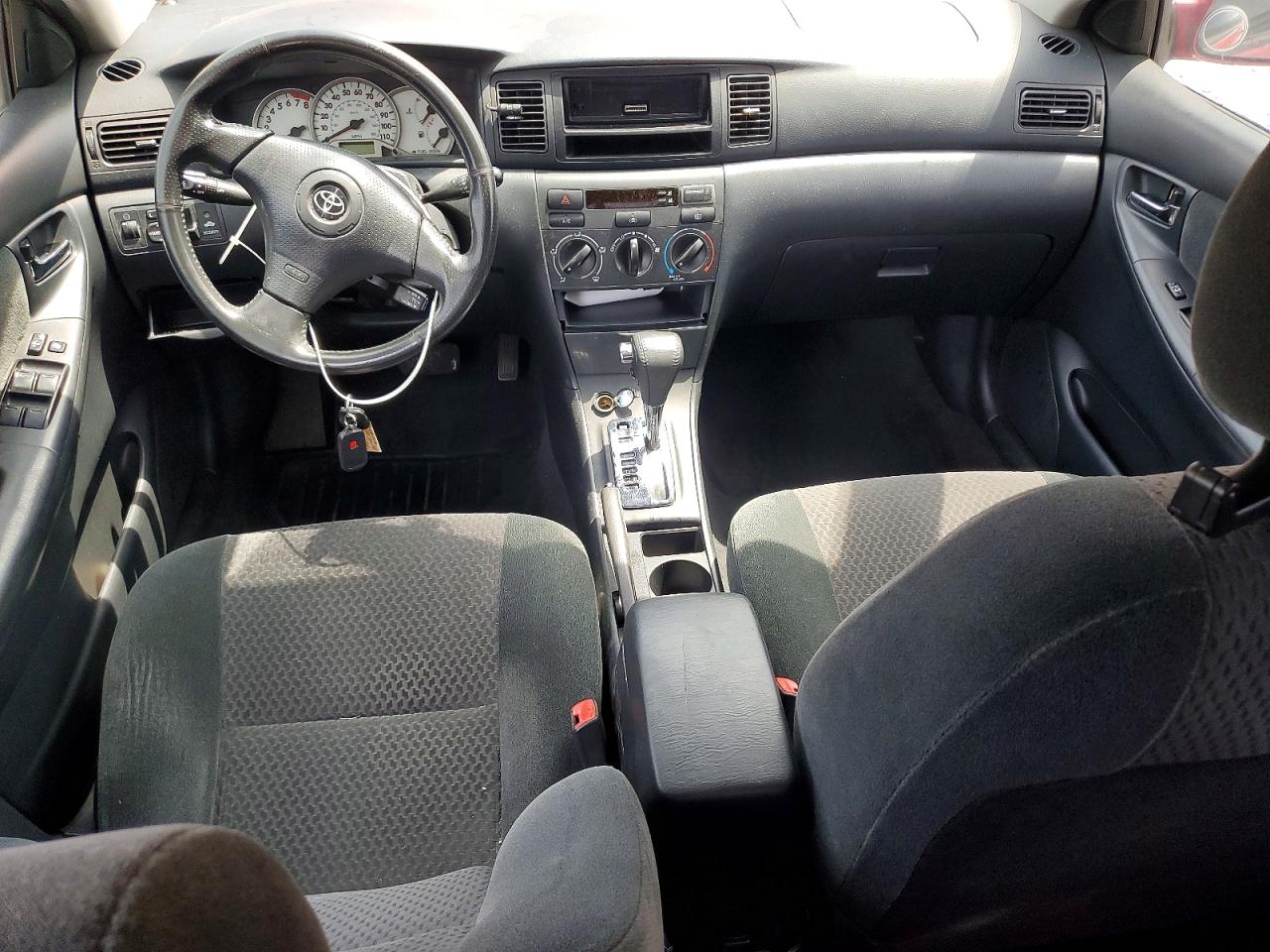 2006 Toyota Corolla S Red vin: 2T1BR32E16C701265