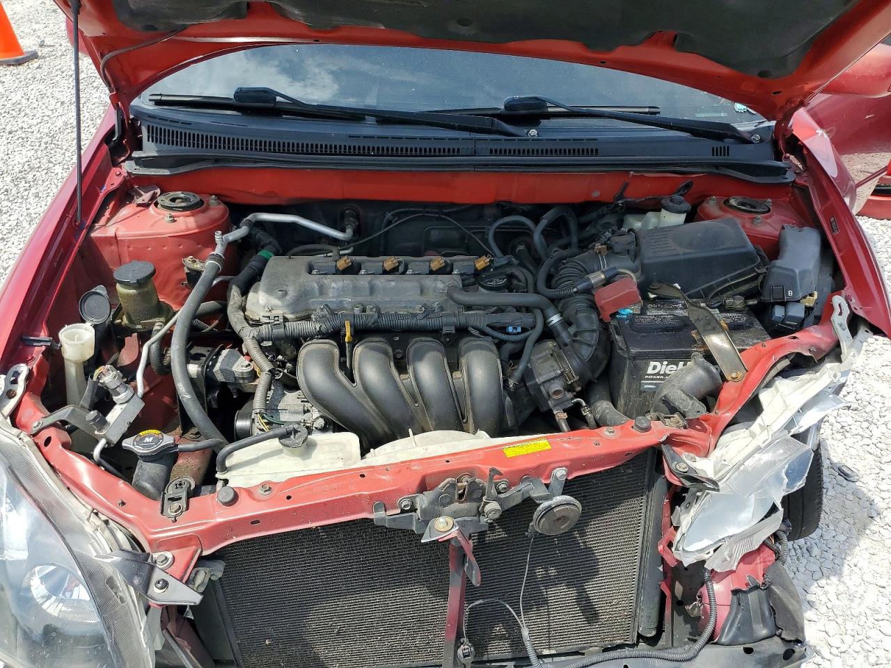 2006 Toyota Corolla S Red vin: 2T1BR32E16C701265