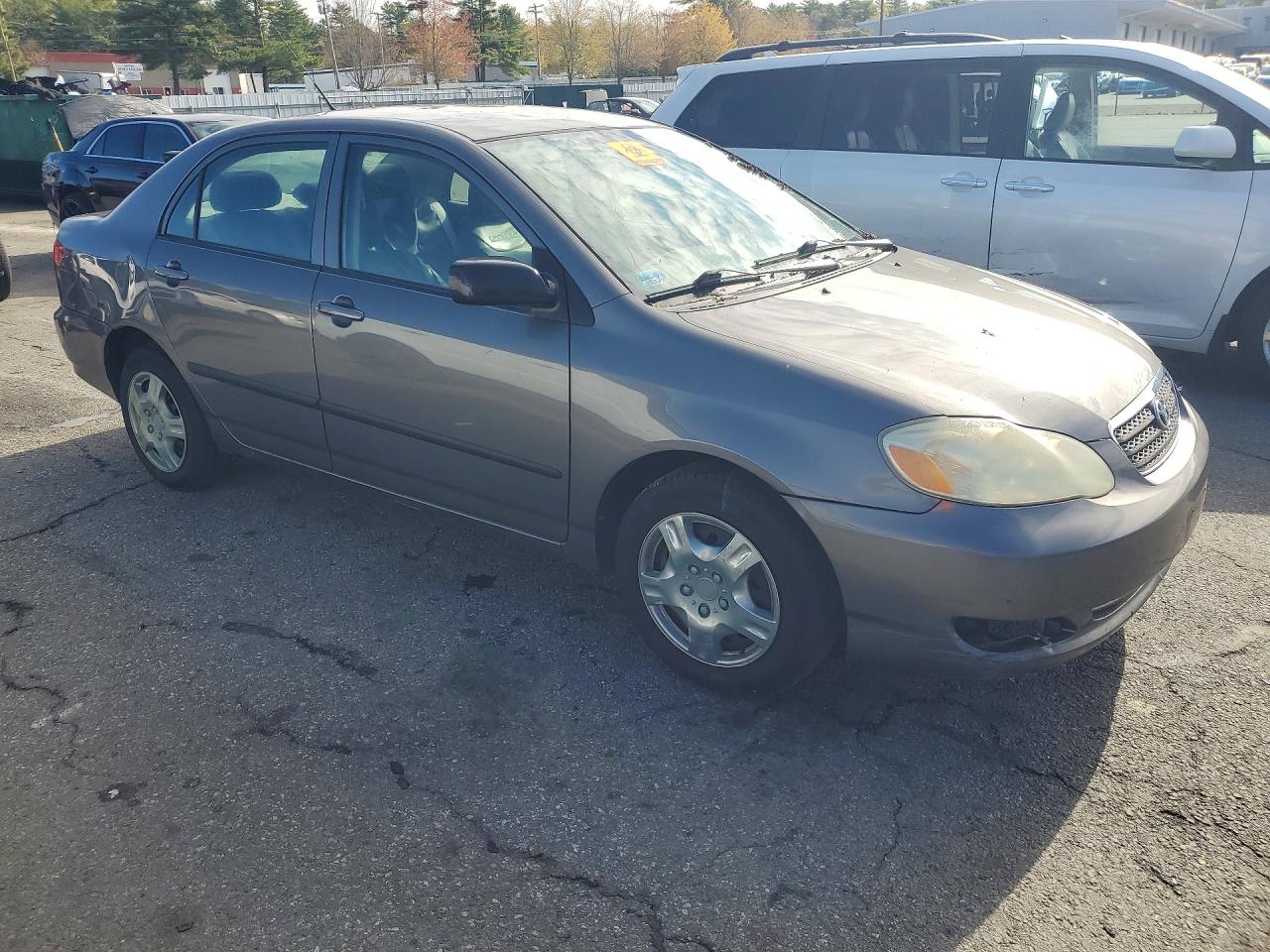 2006 Toyota Corolla Ce Gray vin: 2T1BR32E16C703498