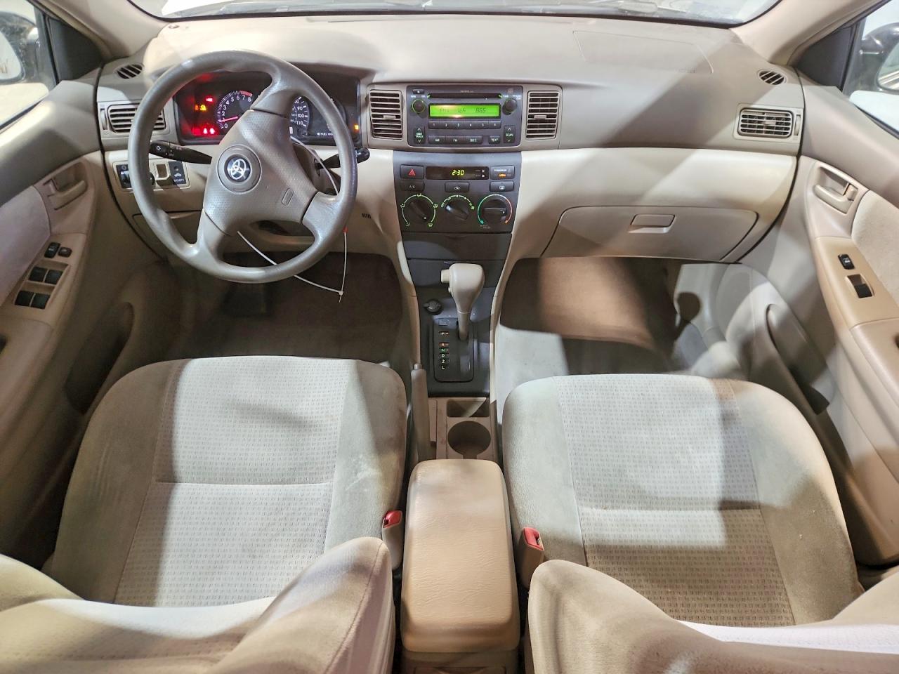 2007 Toyota Corolla Ce Tan vin: 2T1BR32E17C734445