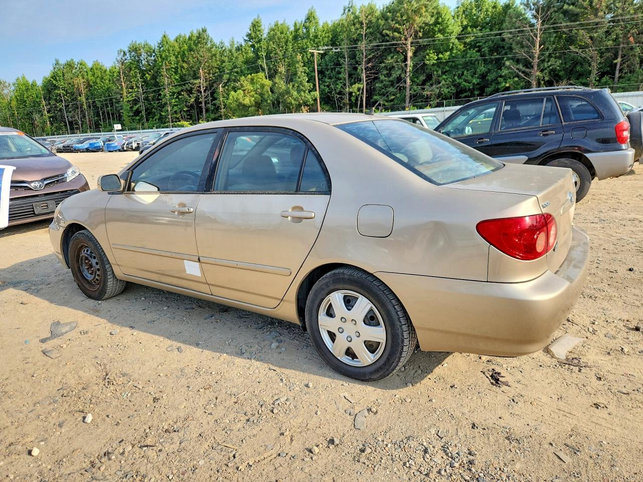 2007 Toyota Corolla Le Золотой vin: 2T1BR32E17C741315