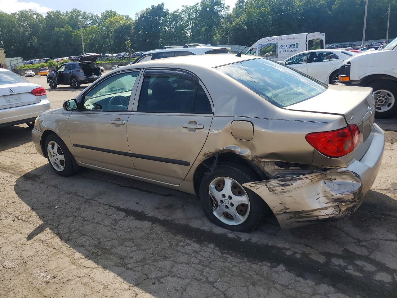 2007 Toyota Corolla Ce Gold vin: 2T1BR32E17C746336