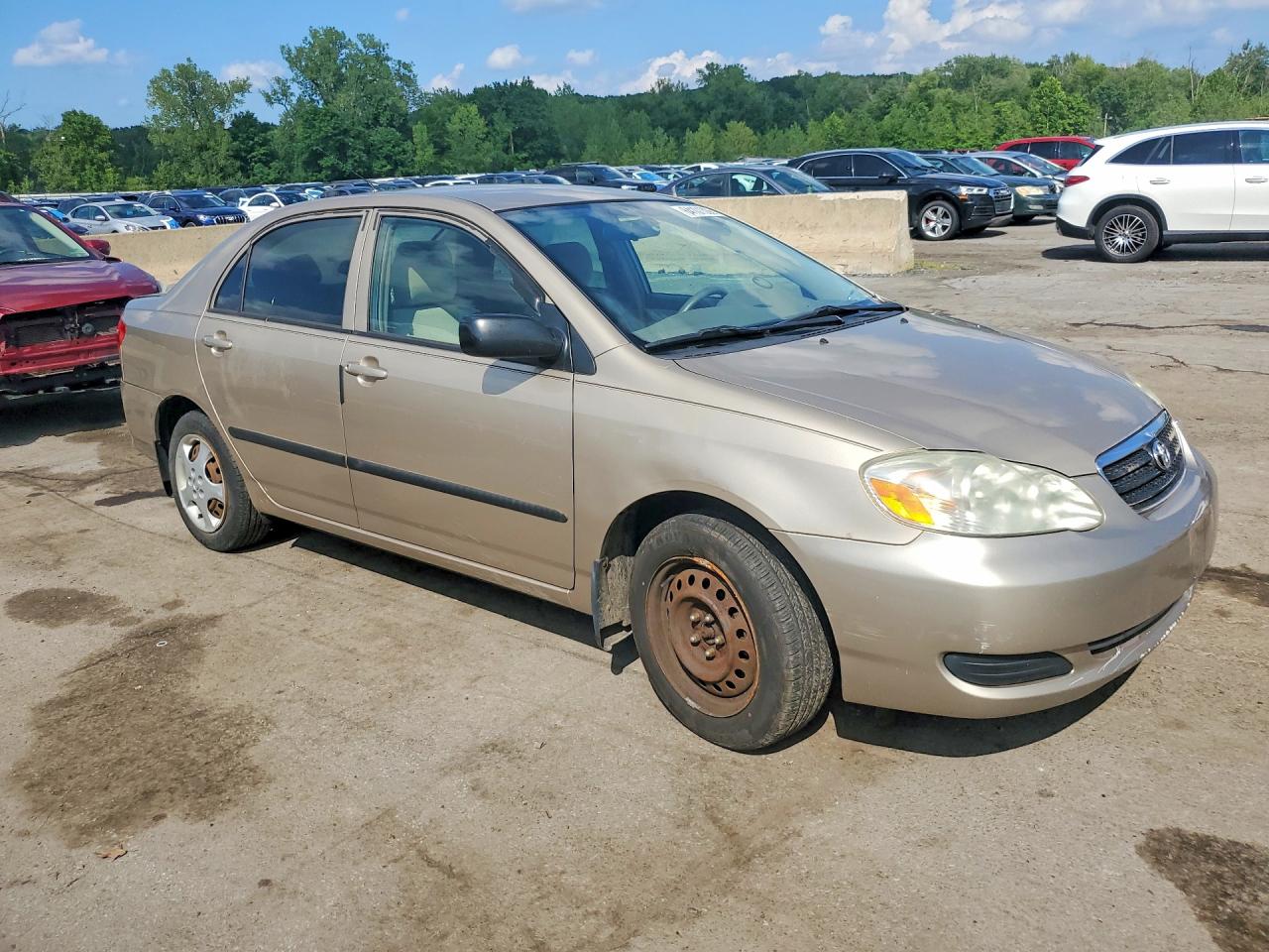 2007 Toyota Corolla Ce Gold vin: 2T1BR32E17C746336