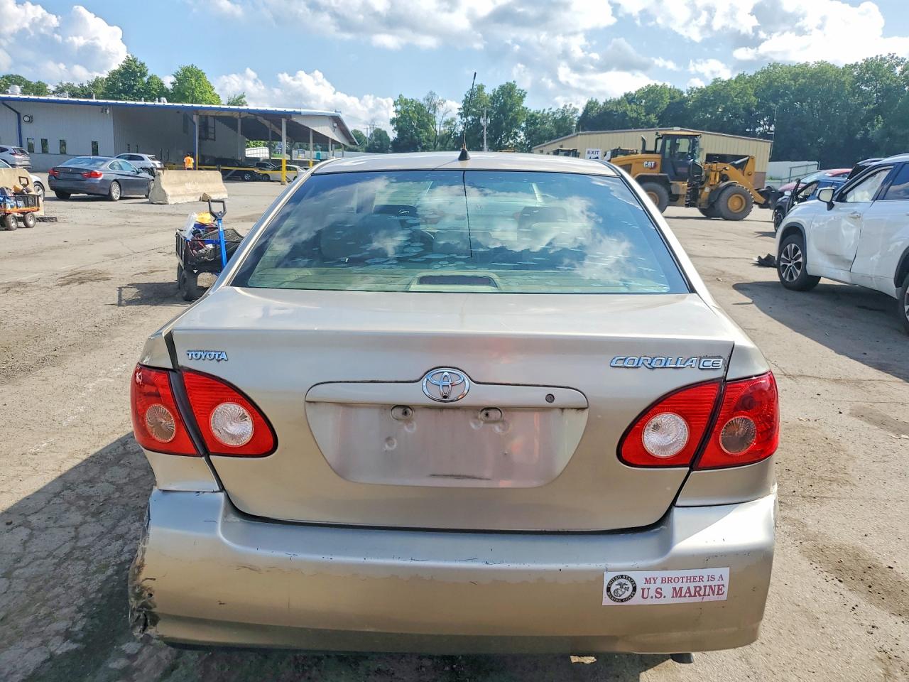2007 Toyota Corolla Ce Gold vin: 2T1BR32E17C746336