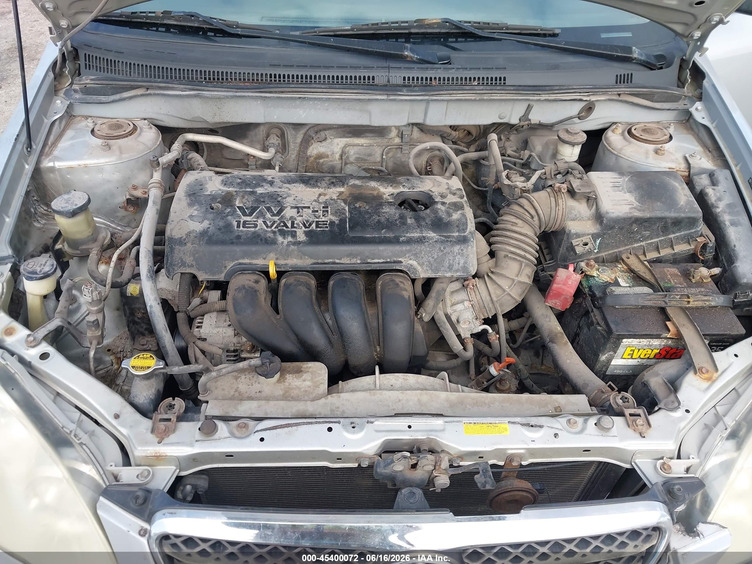 2007 Toyota Corolla Ce Silver vin: 2T1BR32E17C748569