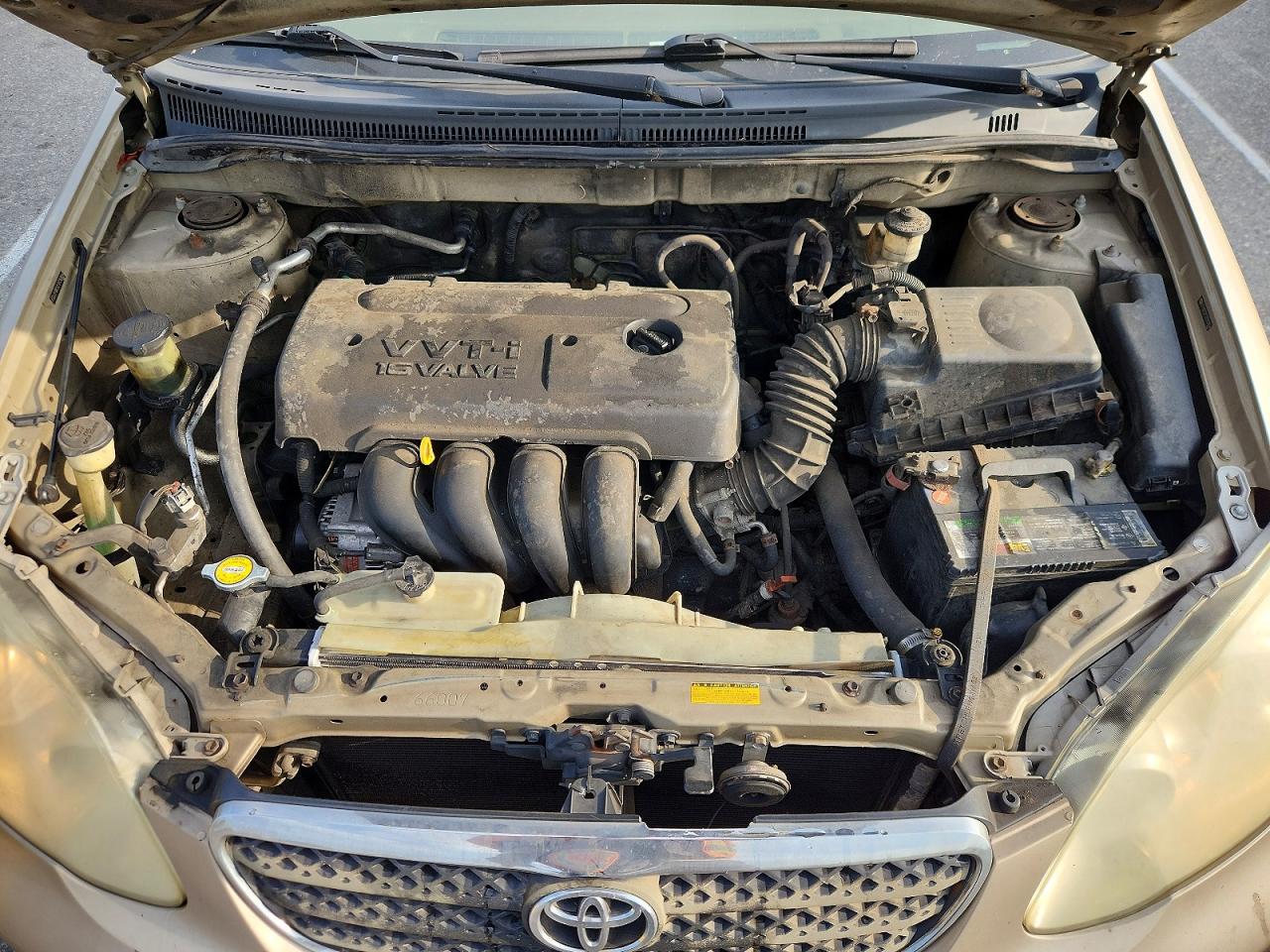 2007 Toyota Corolla Le Tan vin: 2T1BR32E17C763654