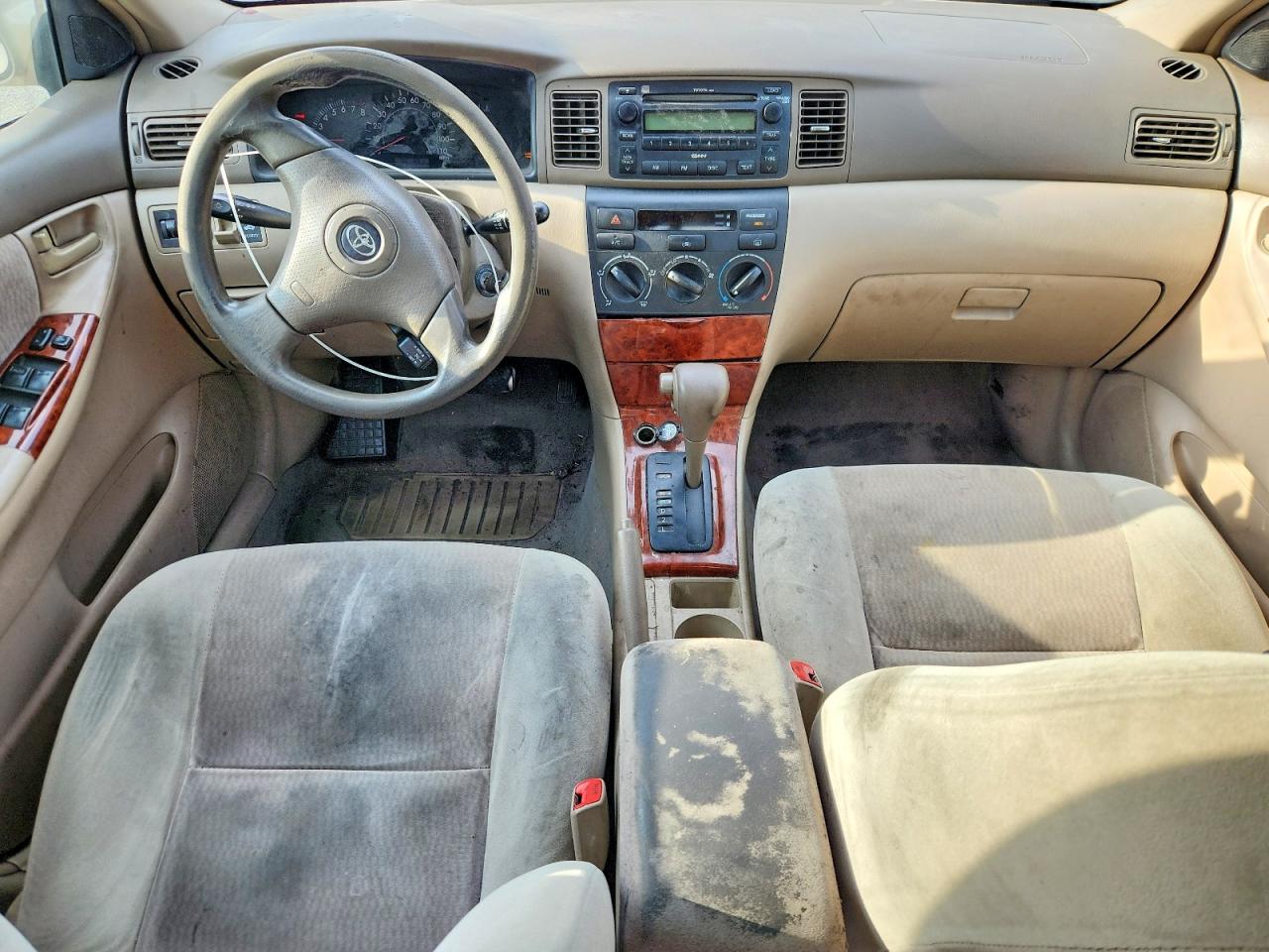 2007 Toyota Corolla Le Tan vin: 2T1BR32E17C763654