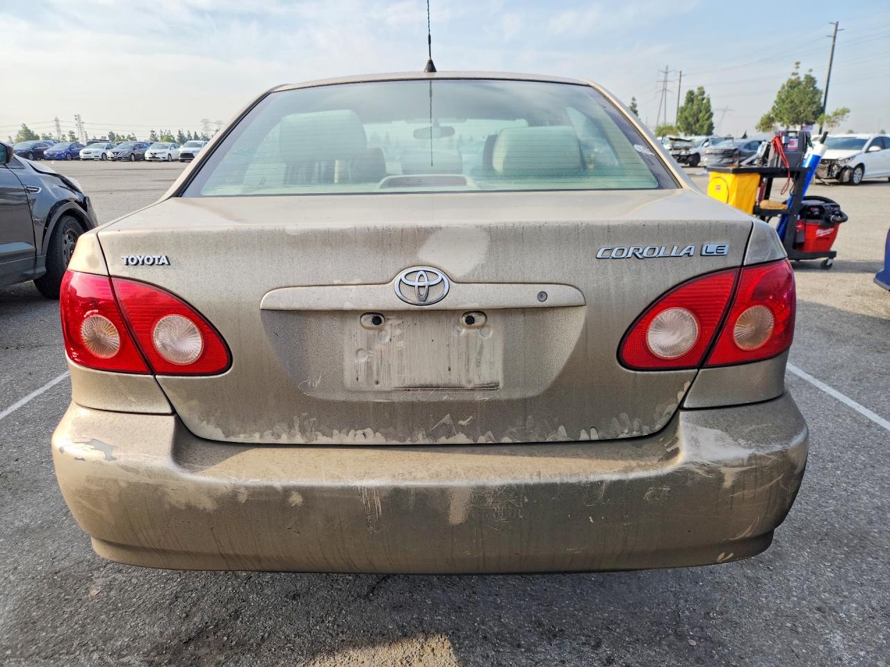 2007 Toyota Corolla Le Tan vin: 2T1BR32E17C763654