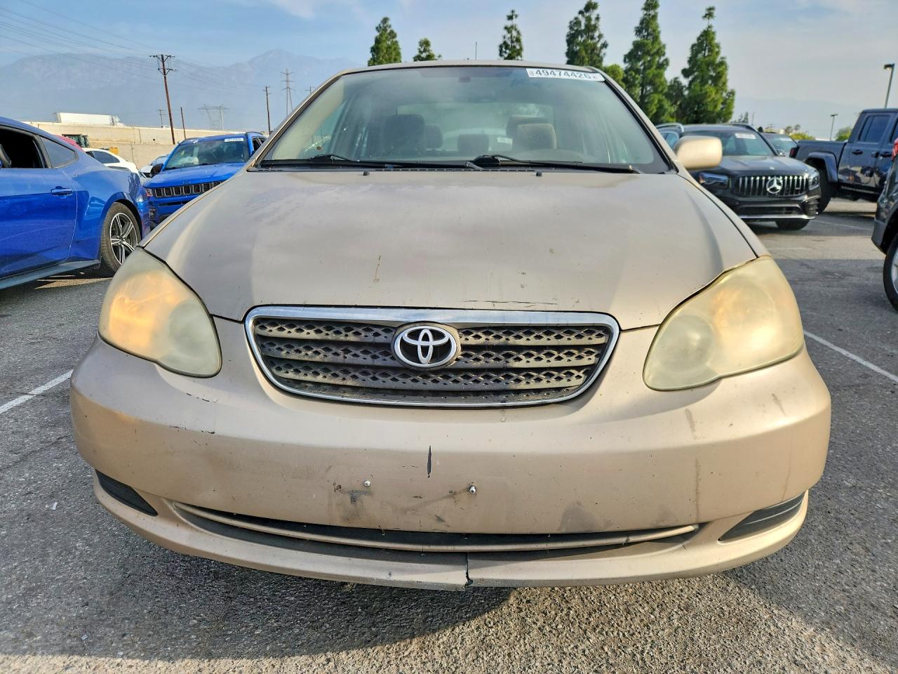 2007 Toyota Corolla Le Tan vin: 2T1BR32E17C763654
