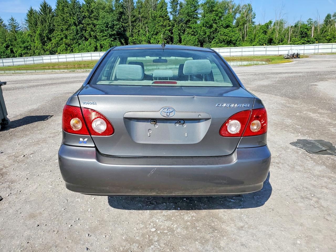 2007 Toyota Corolla Ce Gray vin: 2T1BR32E17C763749