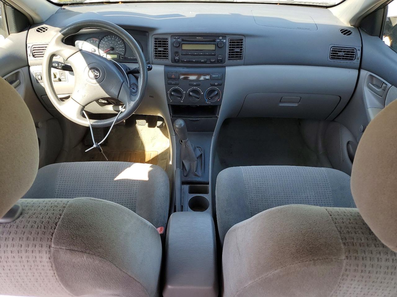 2007 Toyota Corolla Ce Gray vin: 2T1BR32E17C763749
