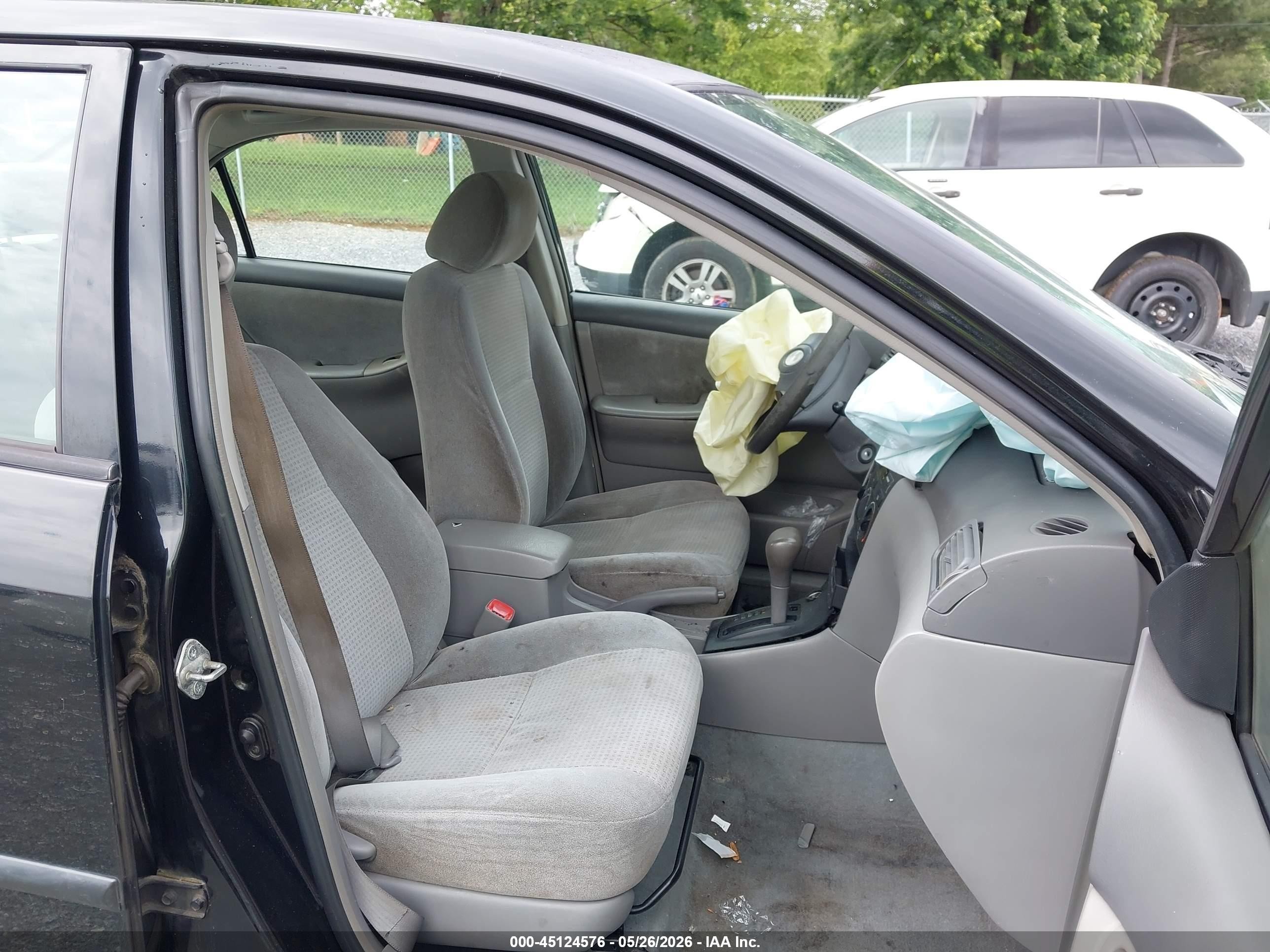 2007 Toyota Corolla Ce Черный vin: 2T1BR32E17C764710