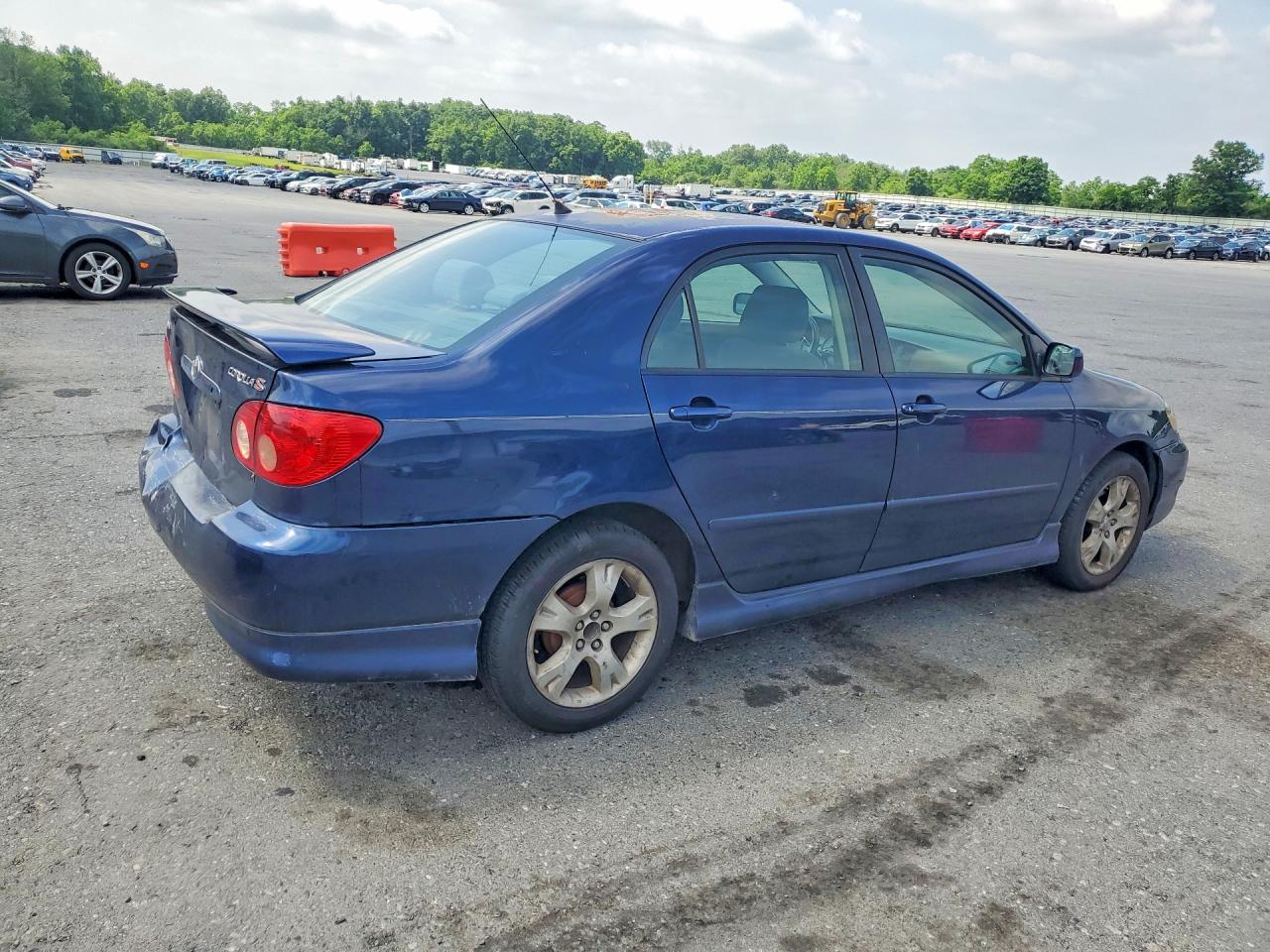 2007 Toyota Corolla S Blue vin: 2T1BR32E17C765288